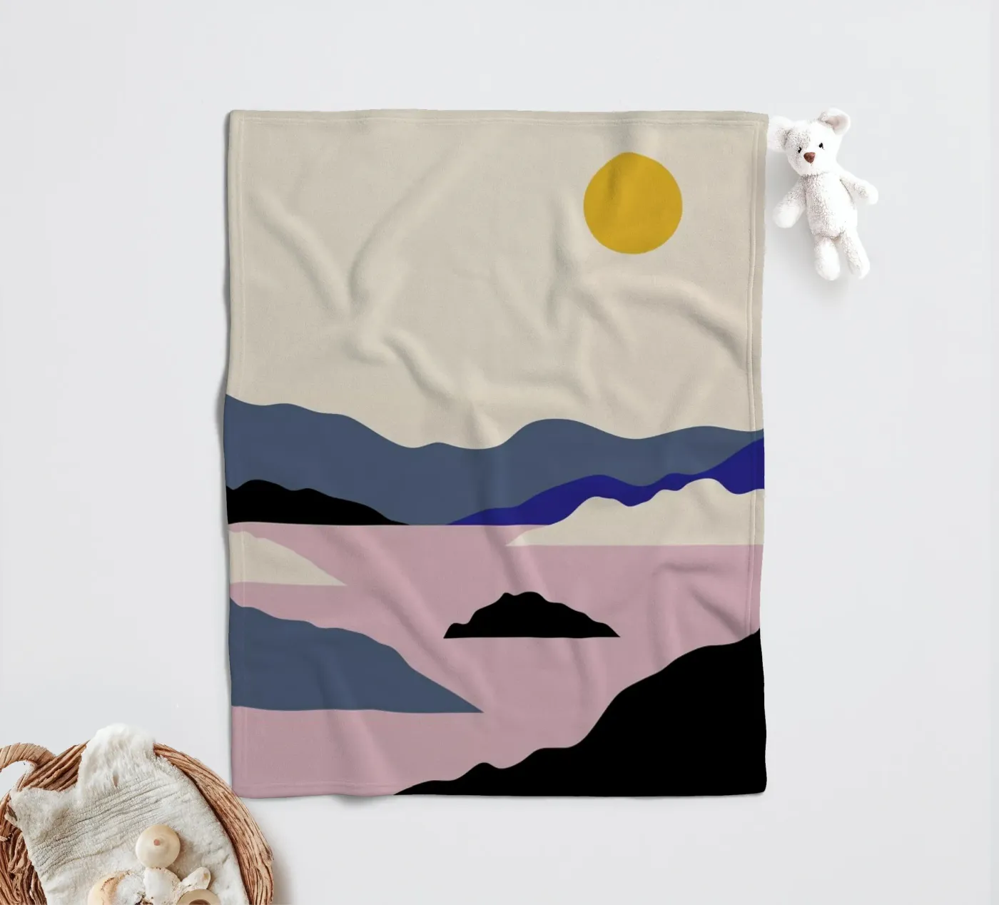 Sunup Fleecedecke von Pure