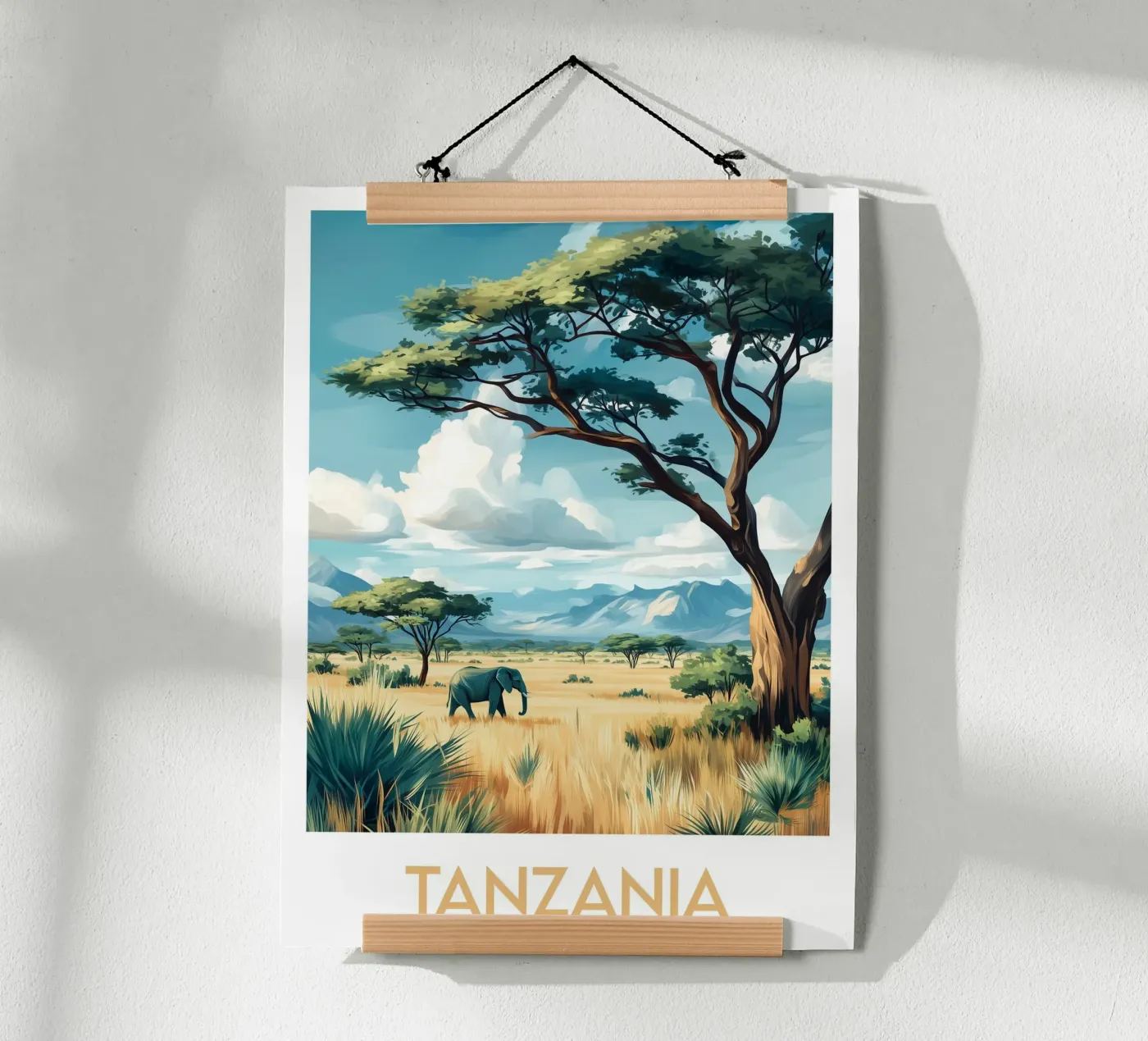 Affiche Tanzanie poster da Frame the World