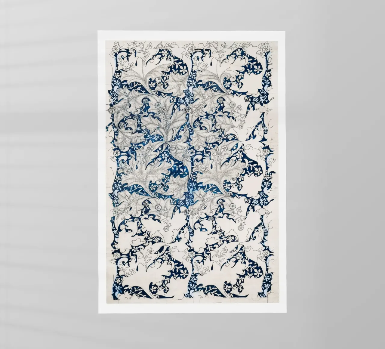 Pattern Blumen Deko pellicola backlit da Second Canvas