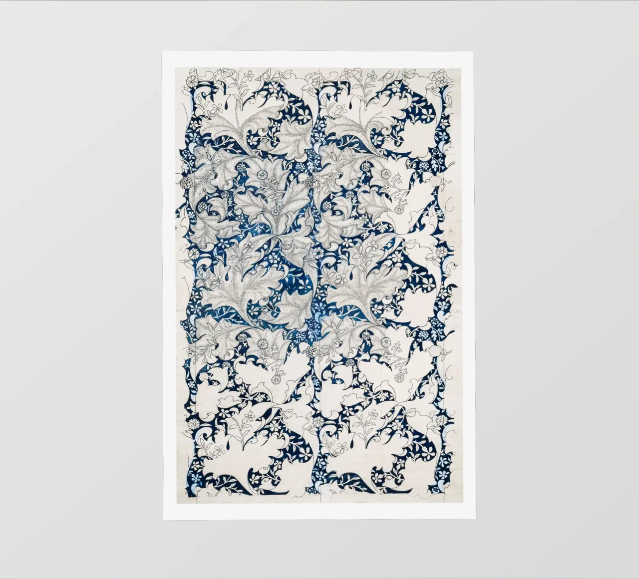 Pattern Blumen Deko telo in pvc da Second Canvas
