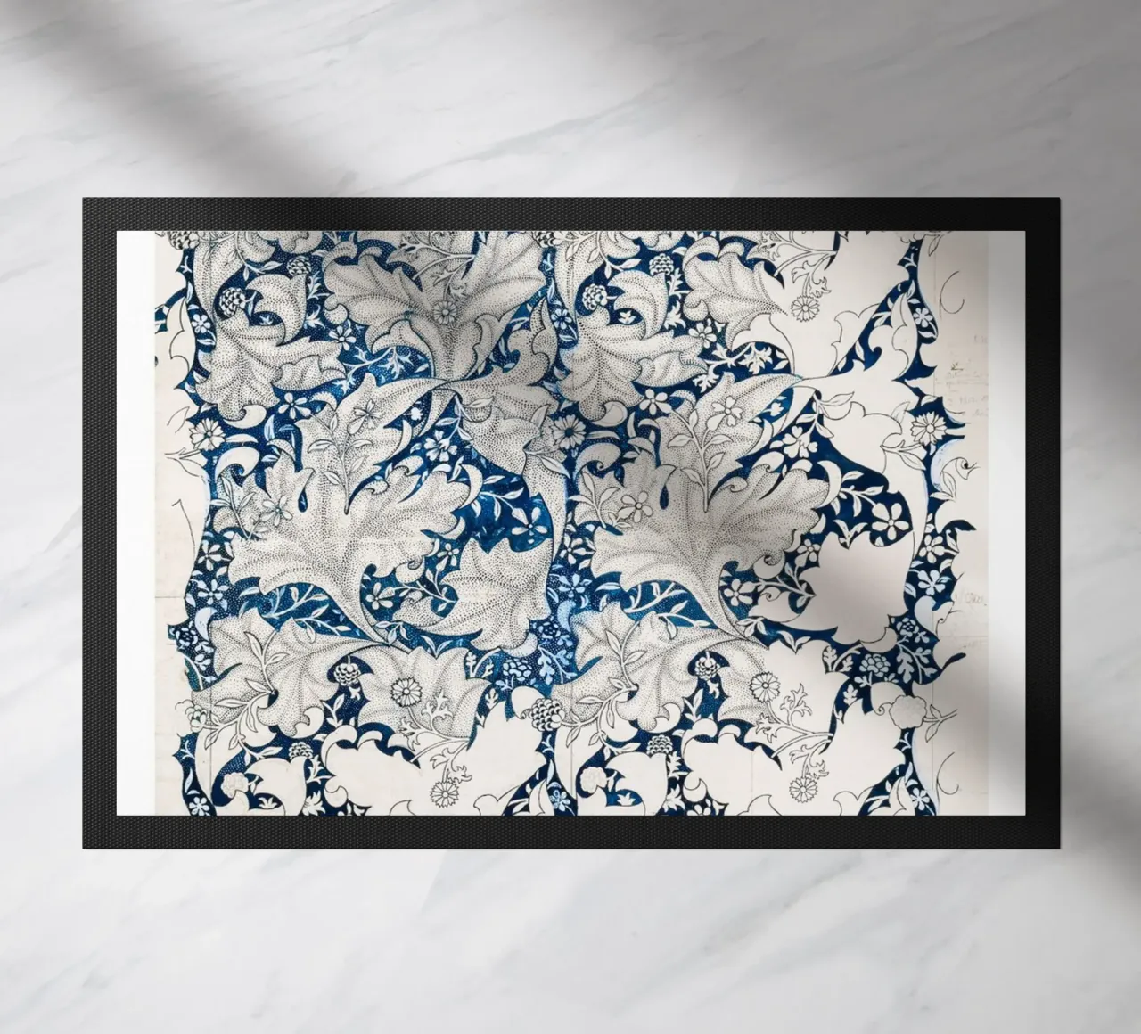 Pattern Blumen Deko zerbino da Second Canvas