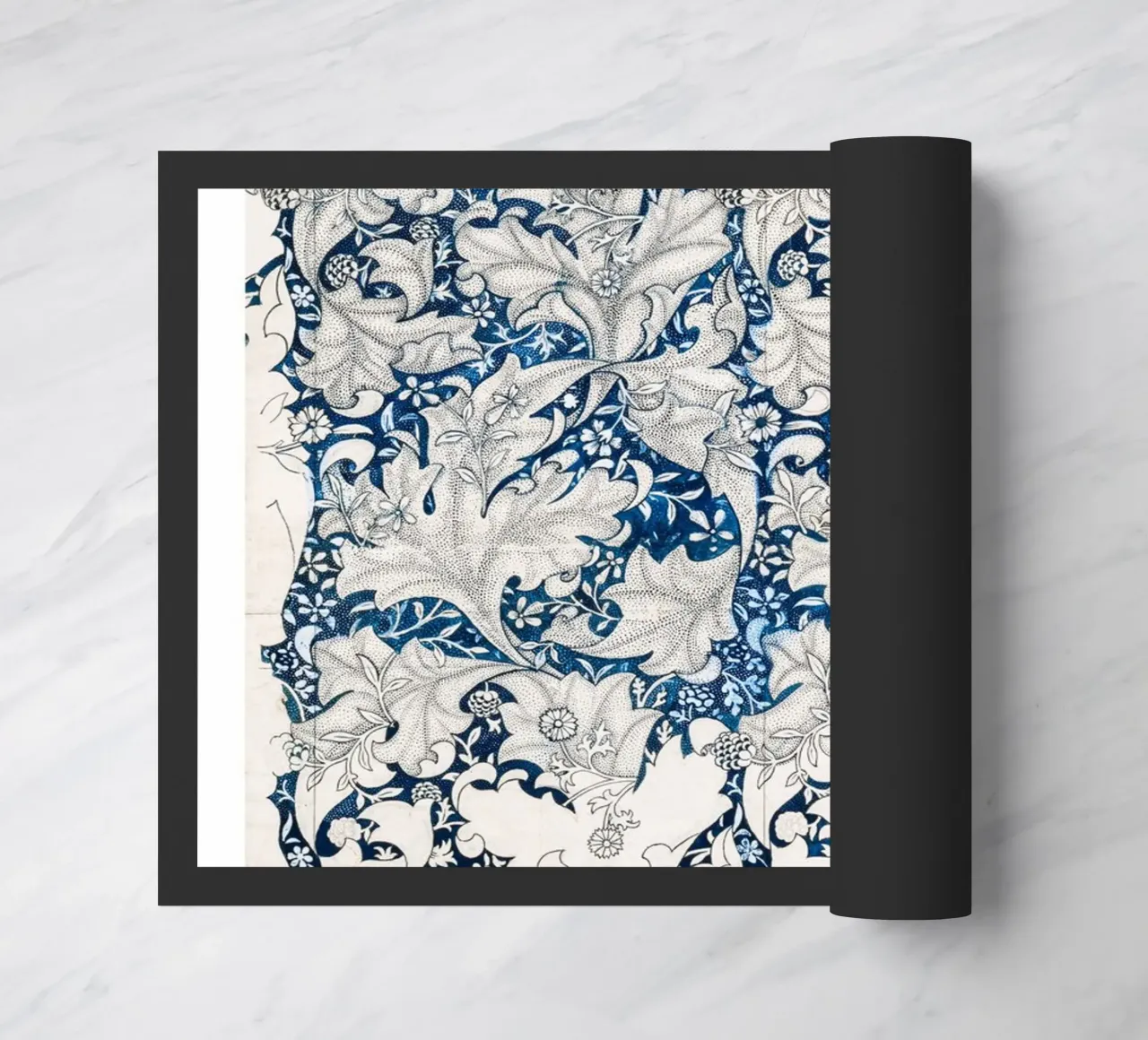 Pattern Blumen Deko zerbino da Second Canvas