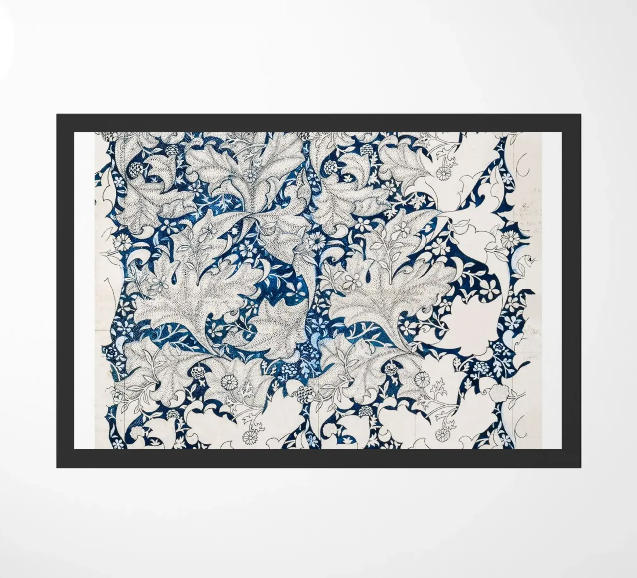 Pattern Blumen Deko zerbino da Second Canvas