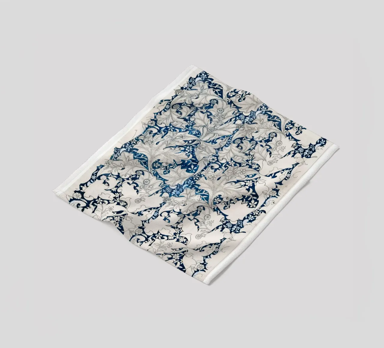 Pattern Blumen Deko Fleecedecke von Second Canvas