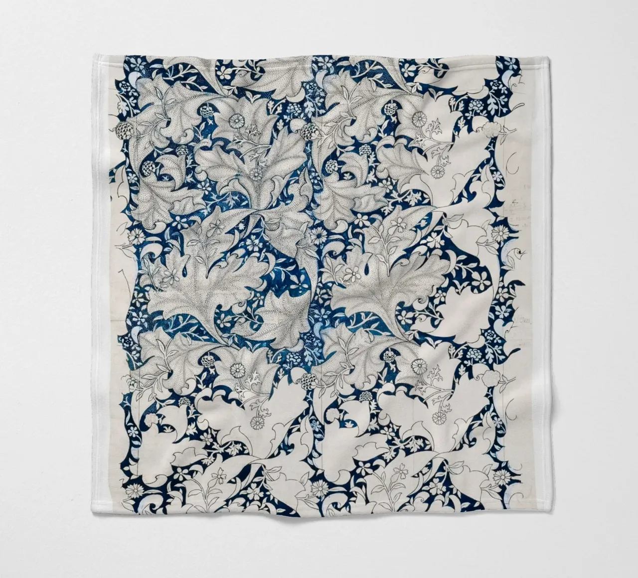 Pattern Blumen Deko Fleecedecke von Second Canvas