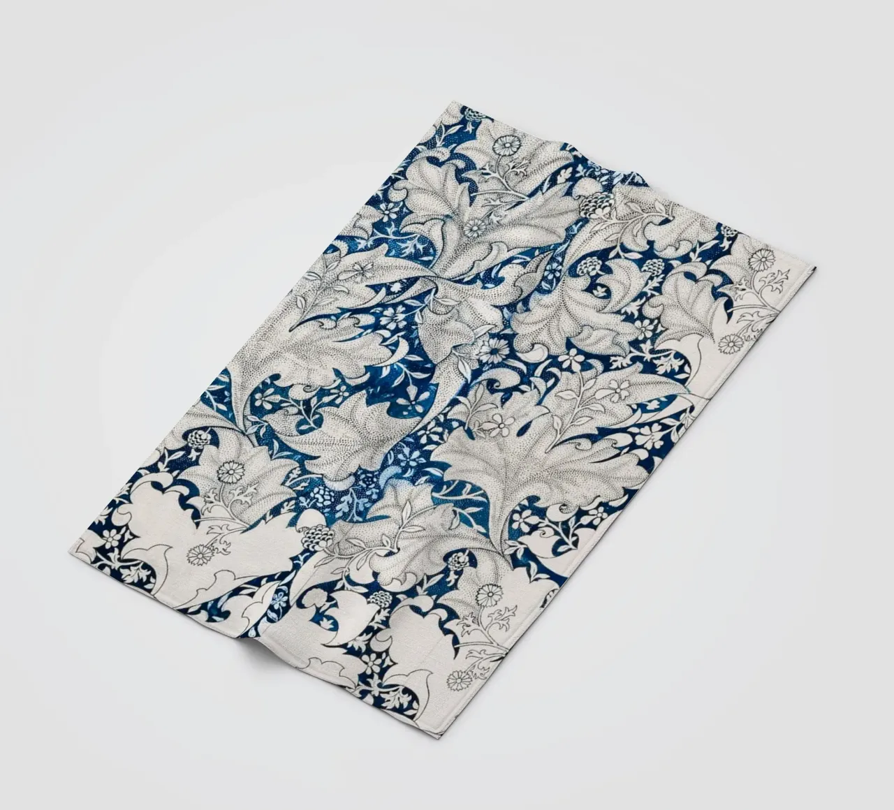 Pattern Blumen Deko Fleecedecke von Second Canvas