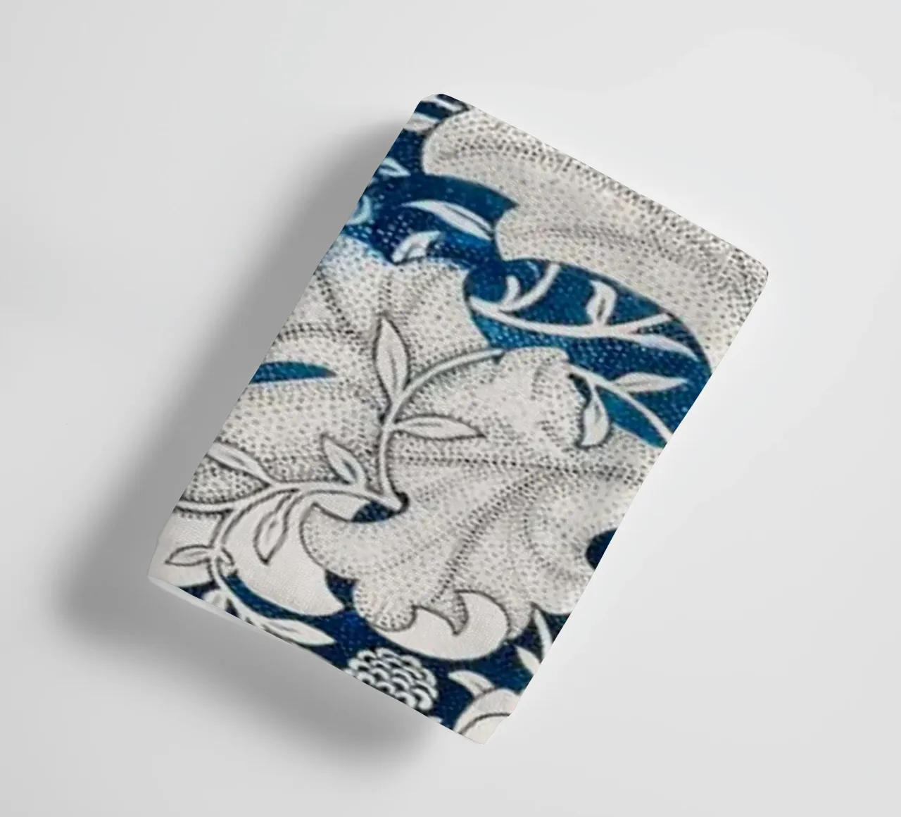 Pattern Blumen Deko badhanddoek van Second Canvas