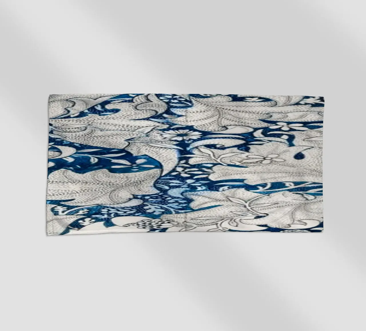 Pattern Blumen Deko telo mare da Second Canvas