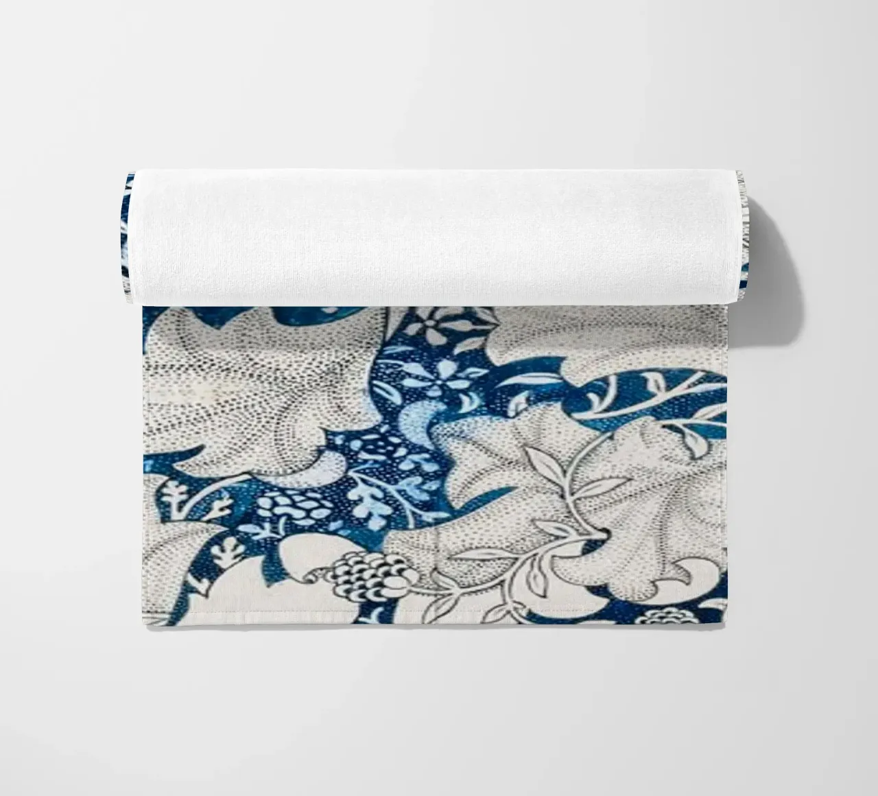 Pattern Blumen Deko telo mare da Second Canvas