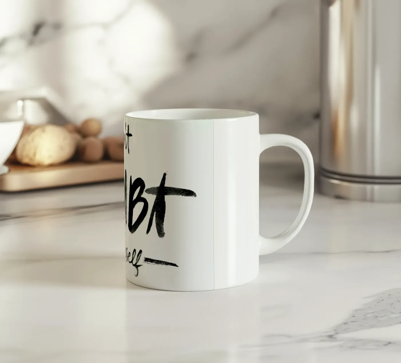 Dont Doubt ceramic mug by Dead Language