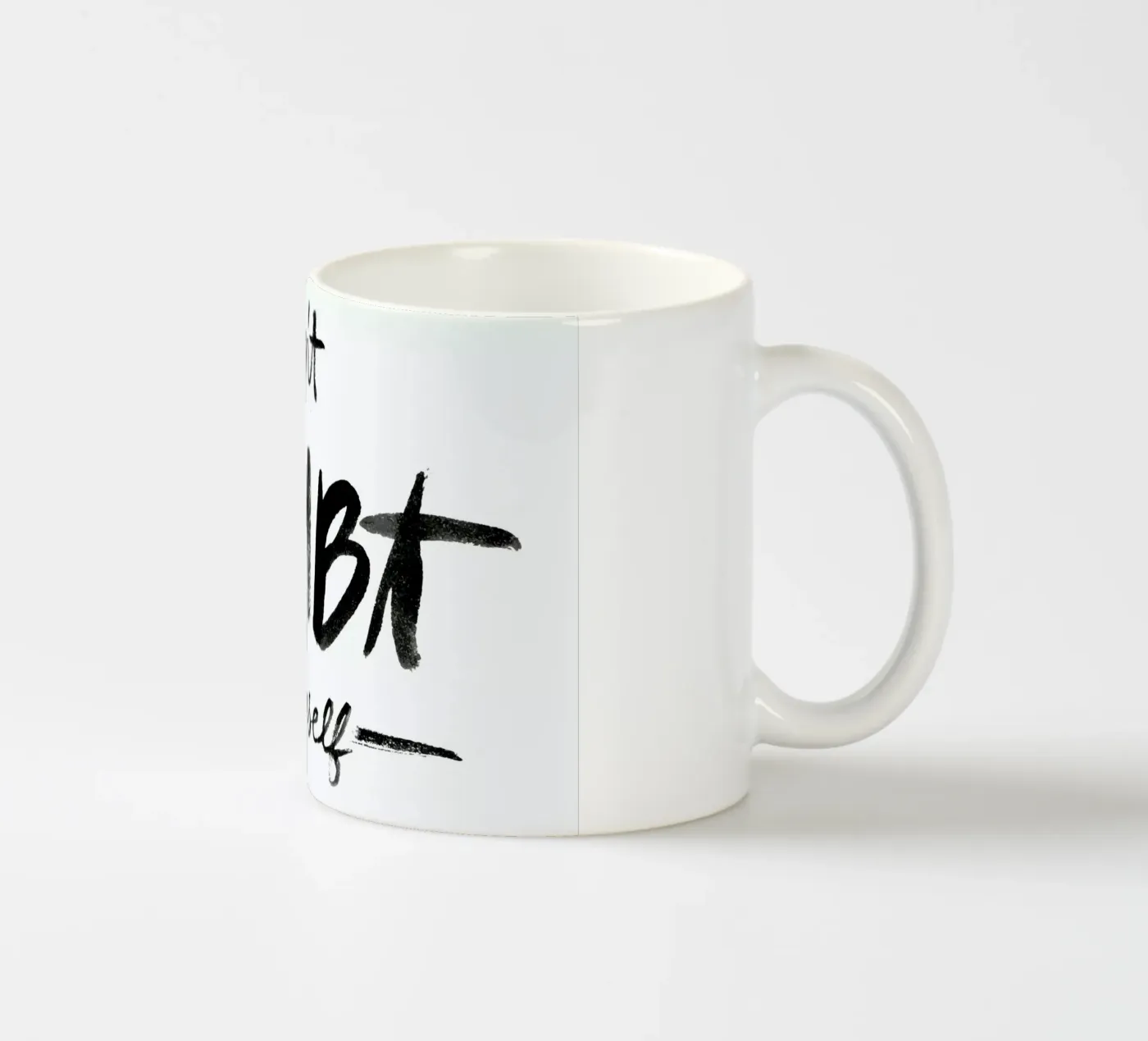 Dont Doubt ceramic mug by Dead Language