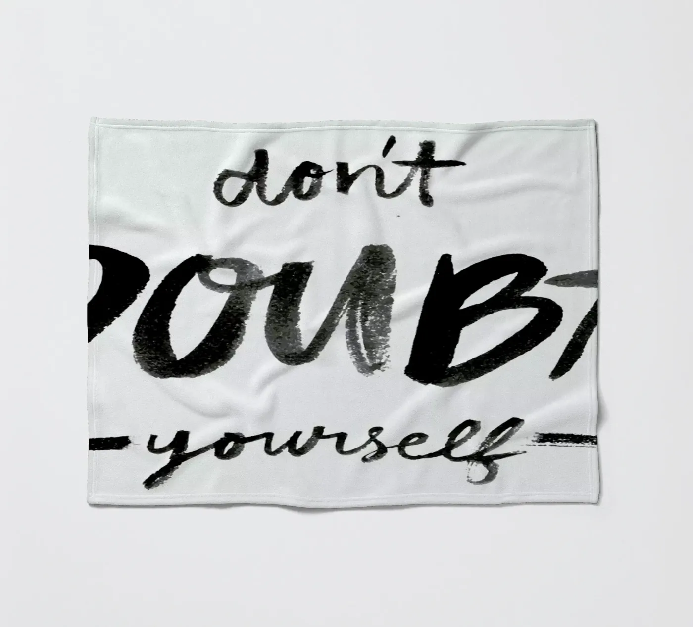 Dont Doubt Fleecedecke von Dead Language