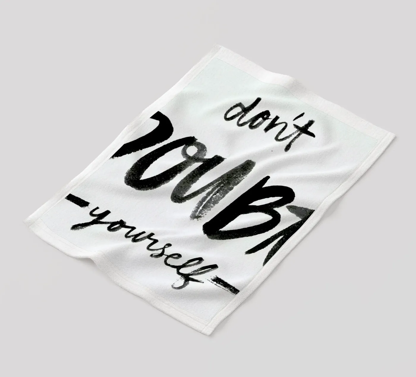 Dont Doubt Fleecedecke von Dead Language