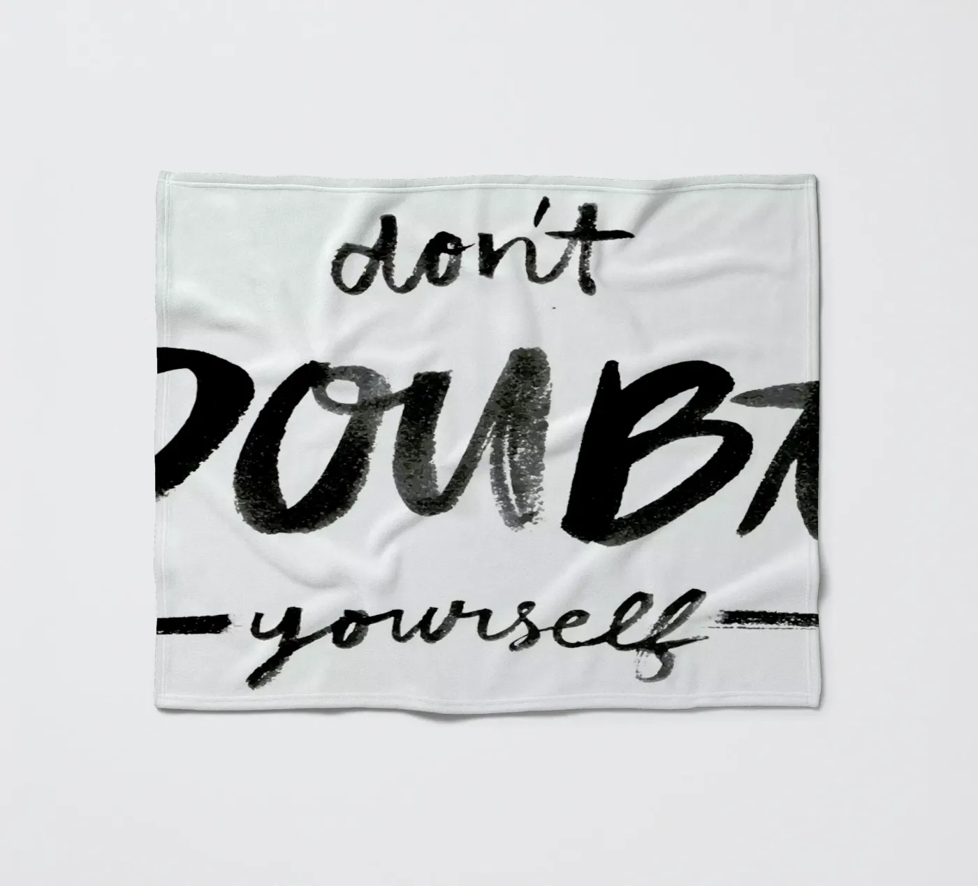 Dont Doubt Fleecedecke von Dead Language