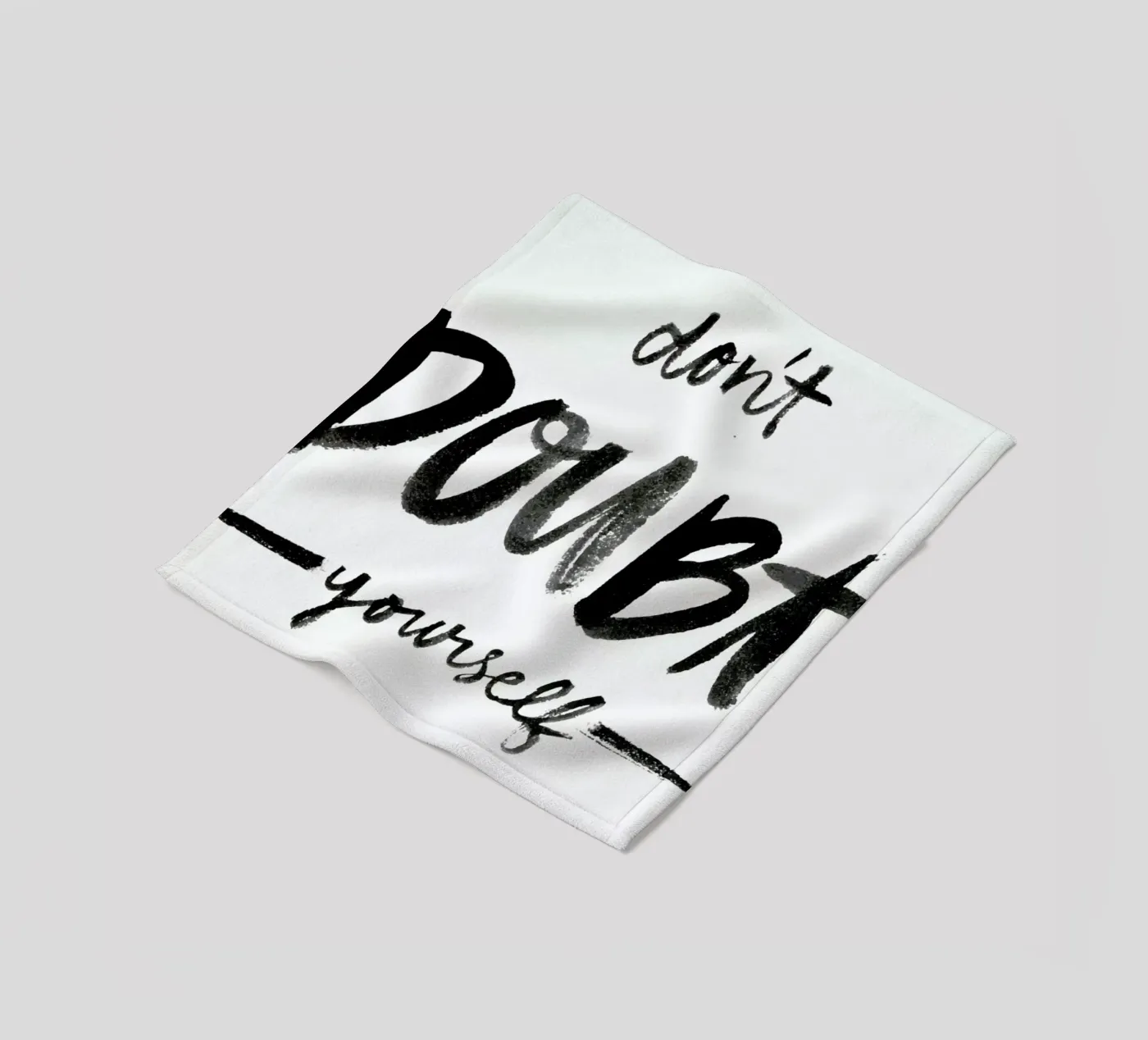 Dont Doubt Fleecedecke von Dead Language
