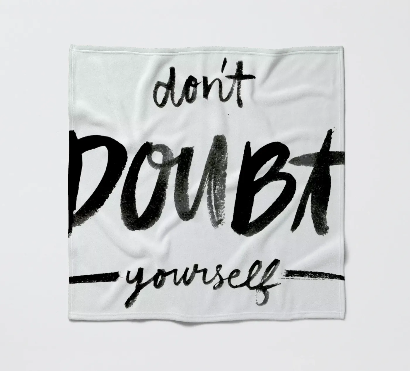 Dont Doubt Fleecedecke von Dead Language