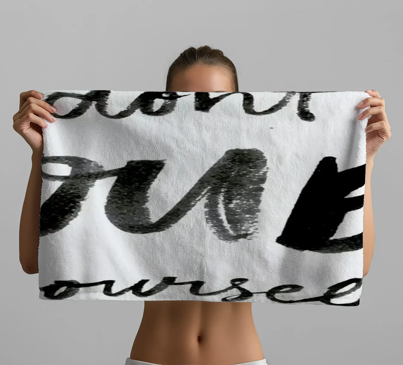 Dont Doubt towel by Dead Language