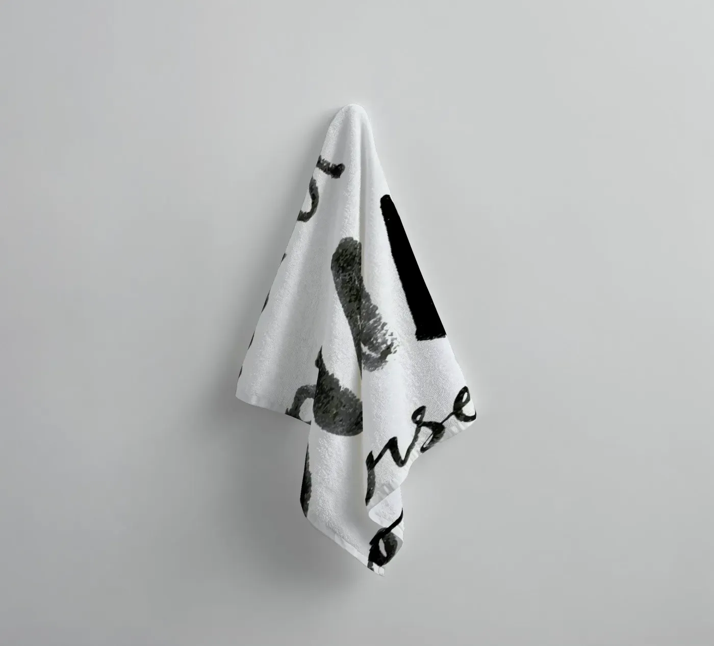 Dont Doubt towel by Dead Language