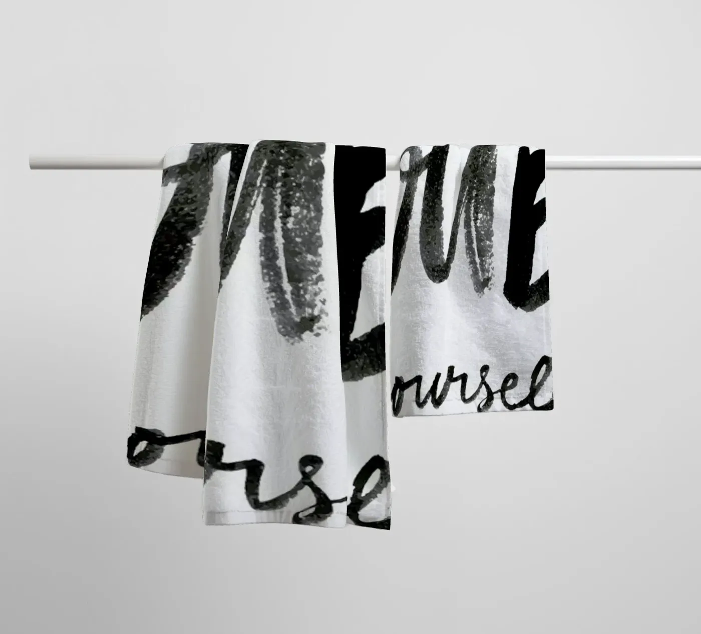 Dont Doubt towel by Dead Language