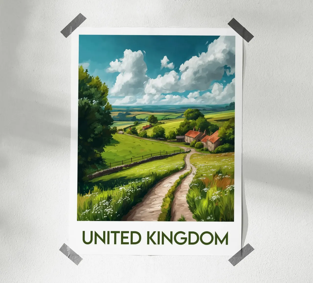 Affiche Regno Unito poster da Frame the World