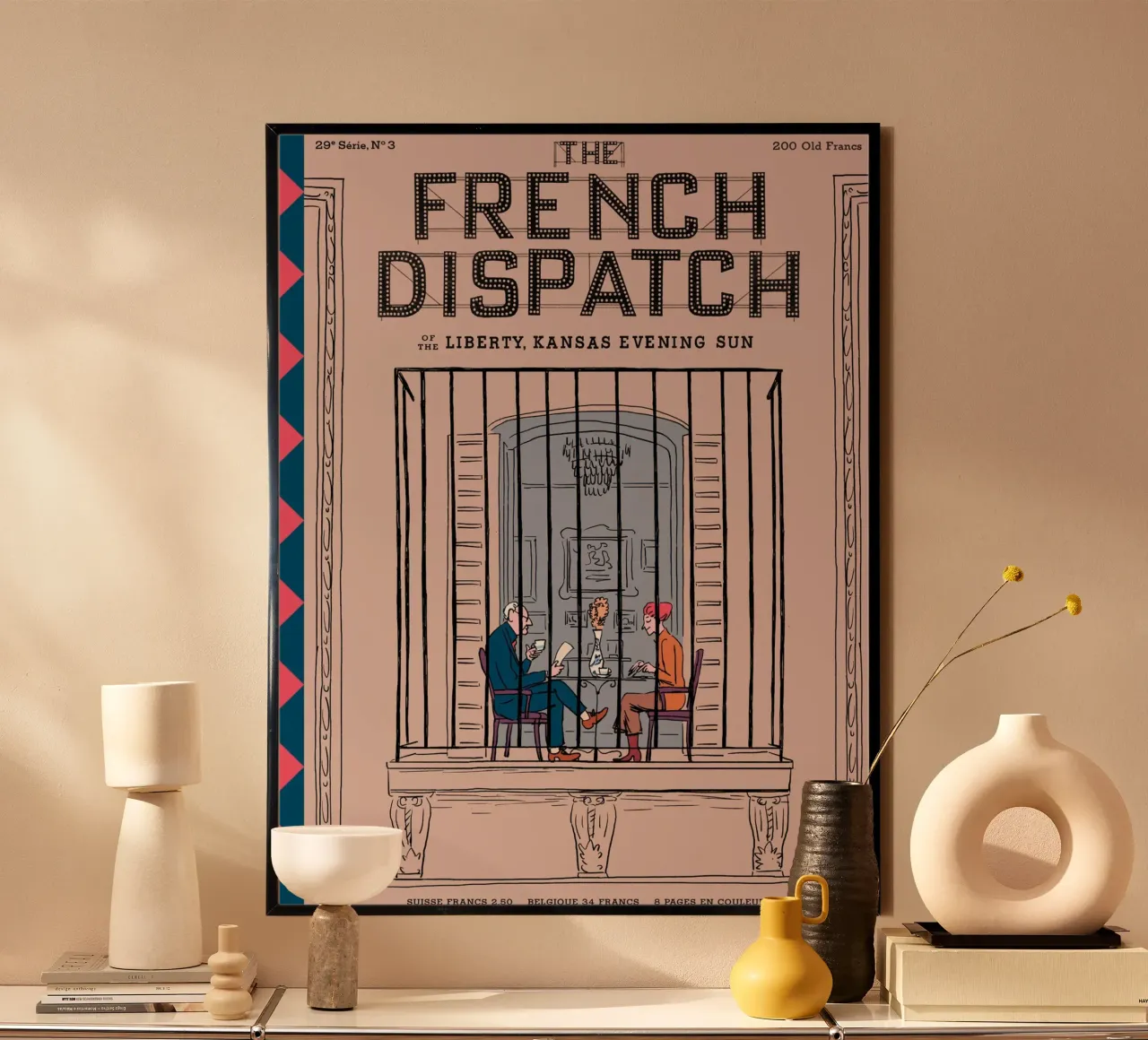 Het creatieve team ontwierp The French Dispatch hahnemühle van MIa_Dispath