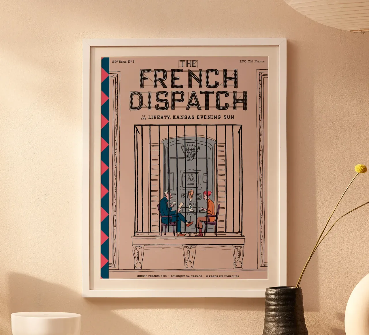 Het creatieve team ontwierp The French Dispatch hahnemühle van MIa_Dispath
