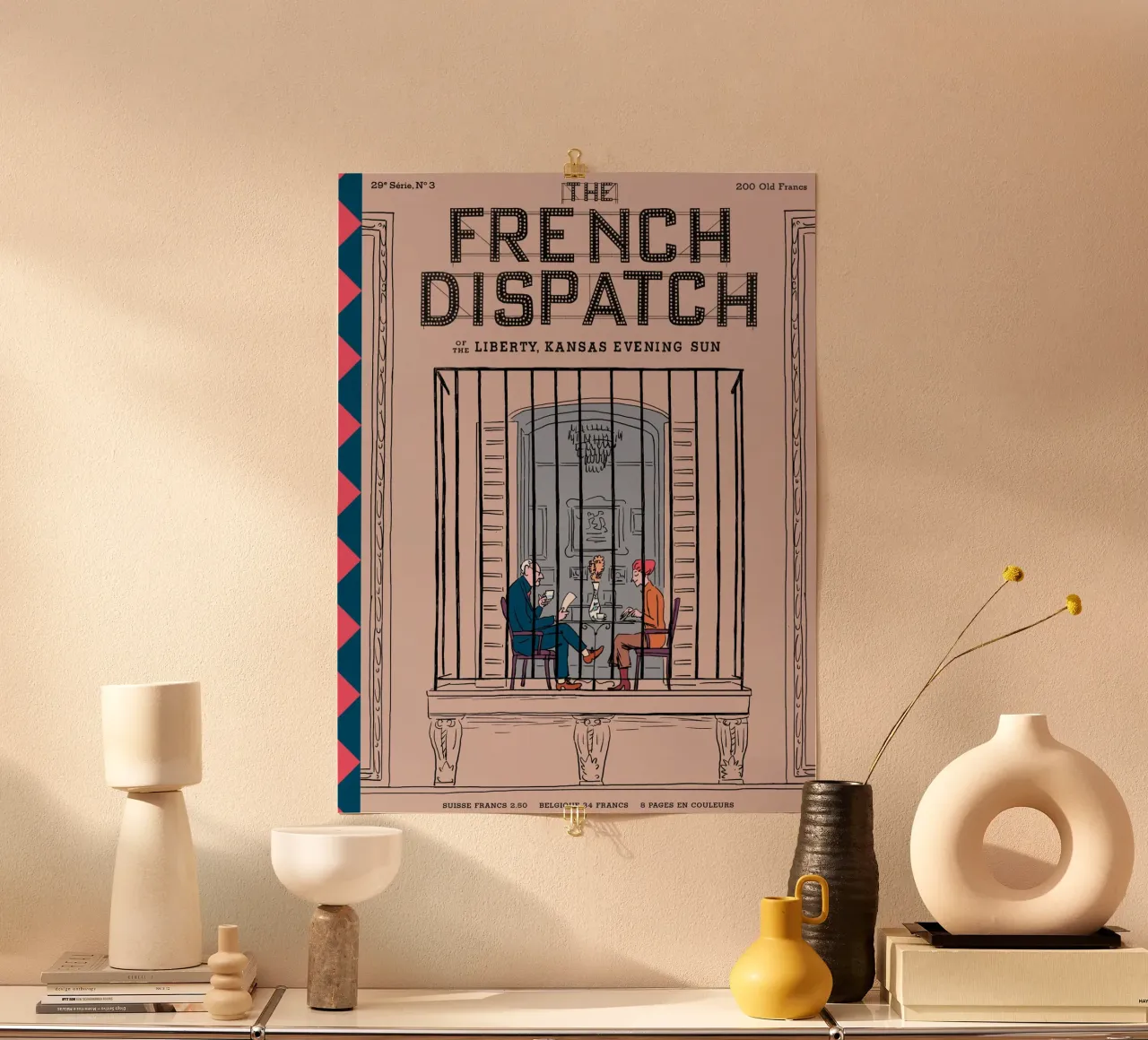 Het creatieve team ontwierp The French Dispatch hahnemühle van MIa_Dispath