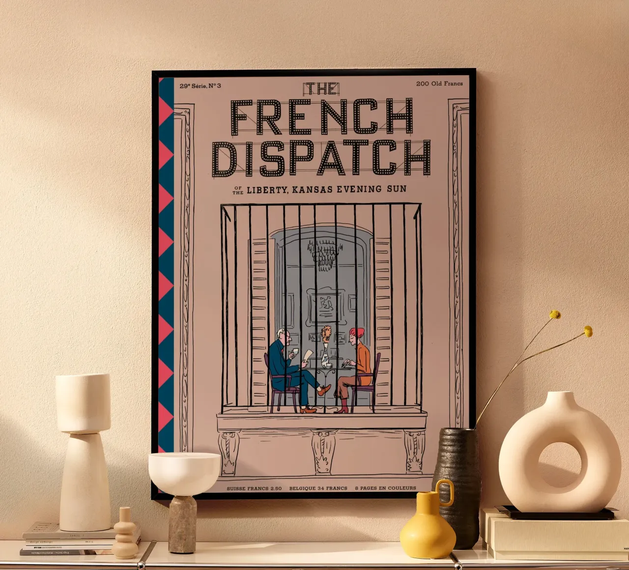 Het creatieve team ontwierp The French Dispatch hahnemühle van MIa_Dispath