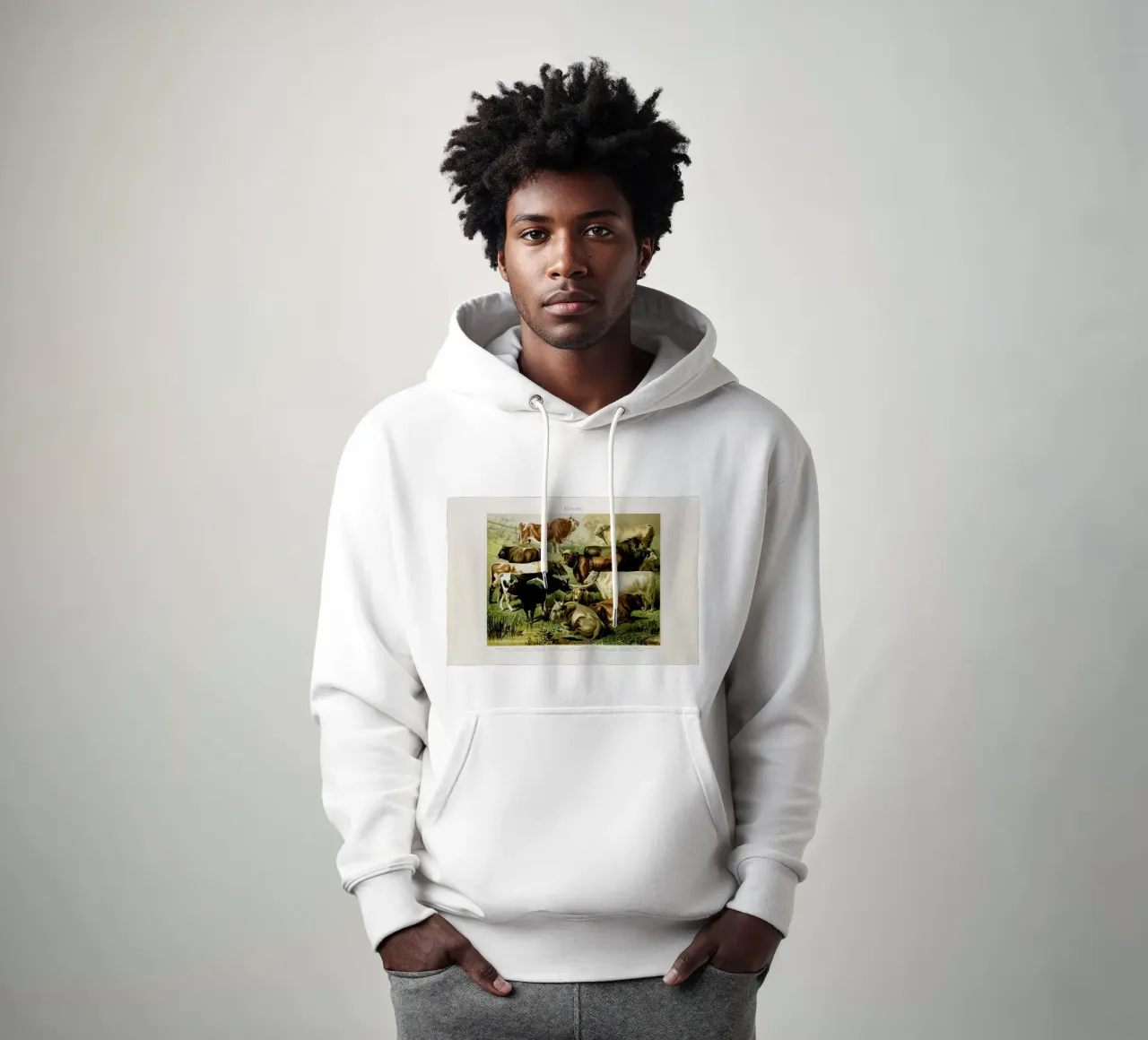 Herd felpa con cappuccio da Flora & Fauna