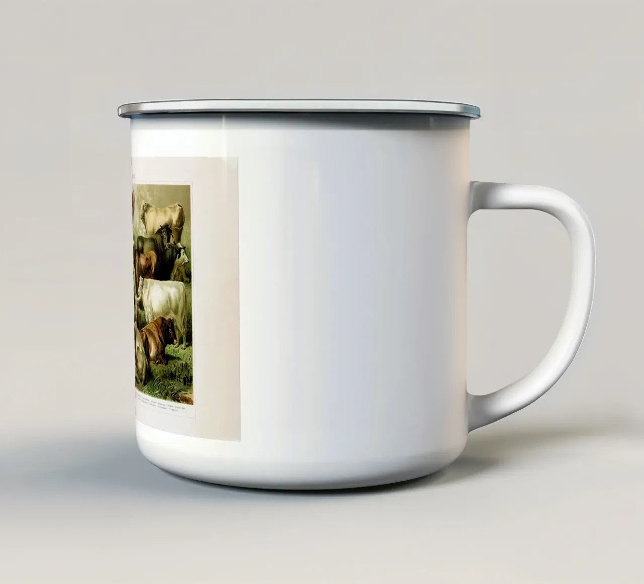 Herd tazza in smalto da Flora & Fauna