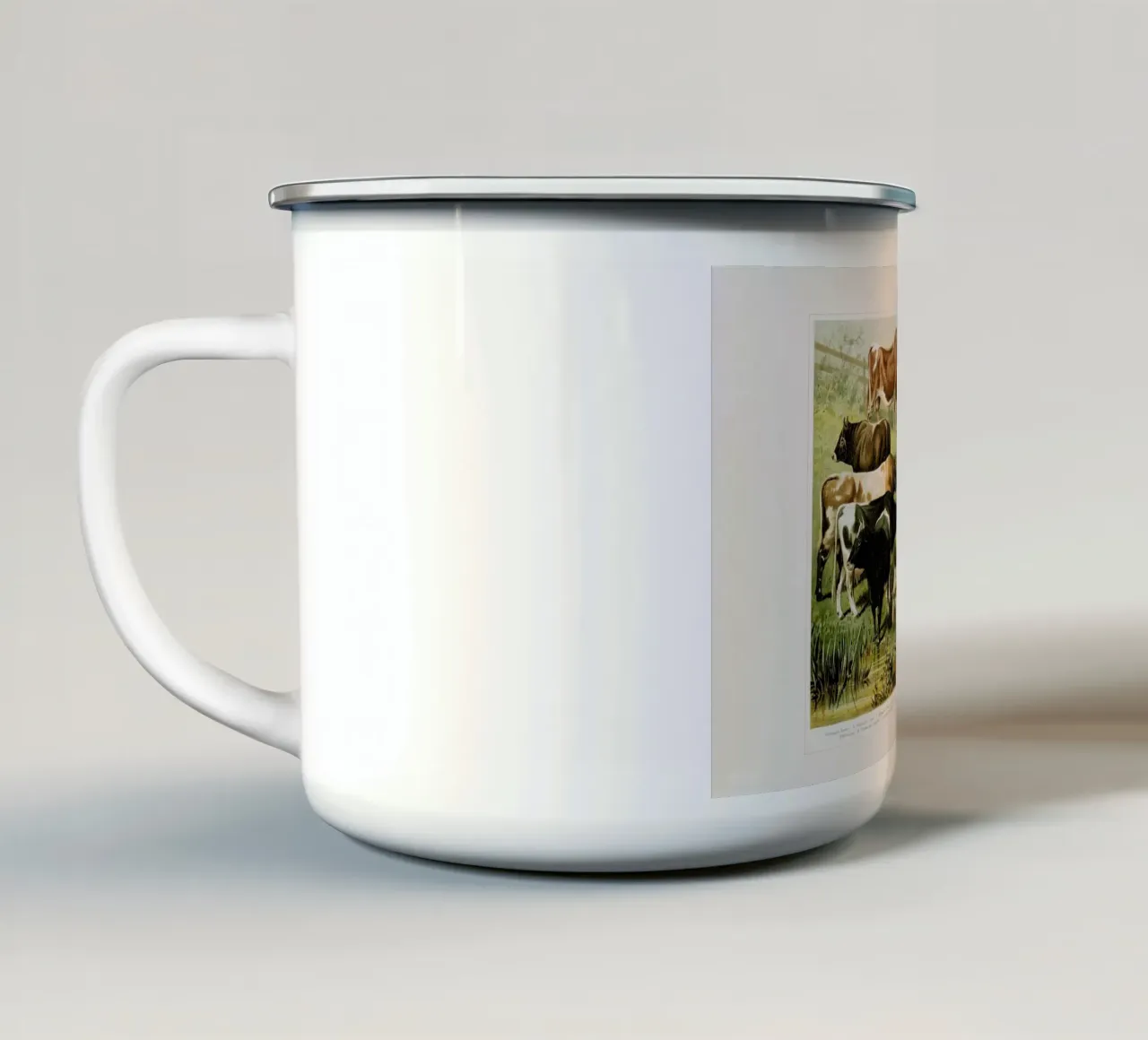 Herd tazza in smalto da Flora & Fauna