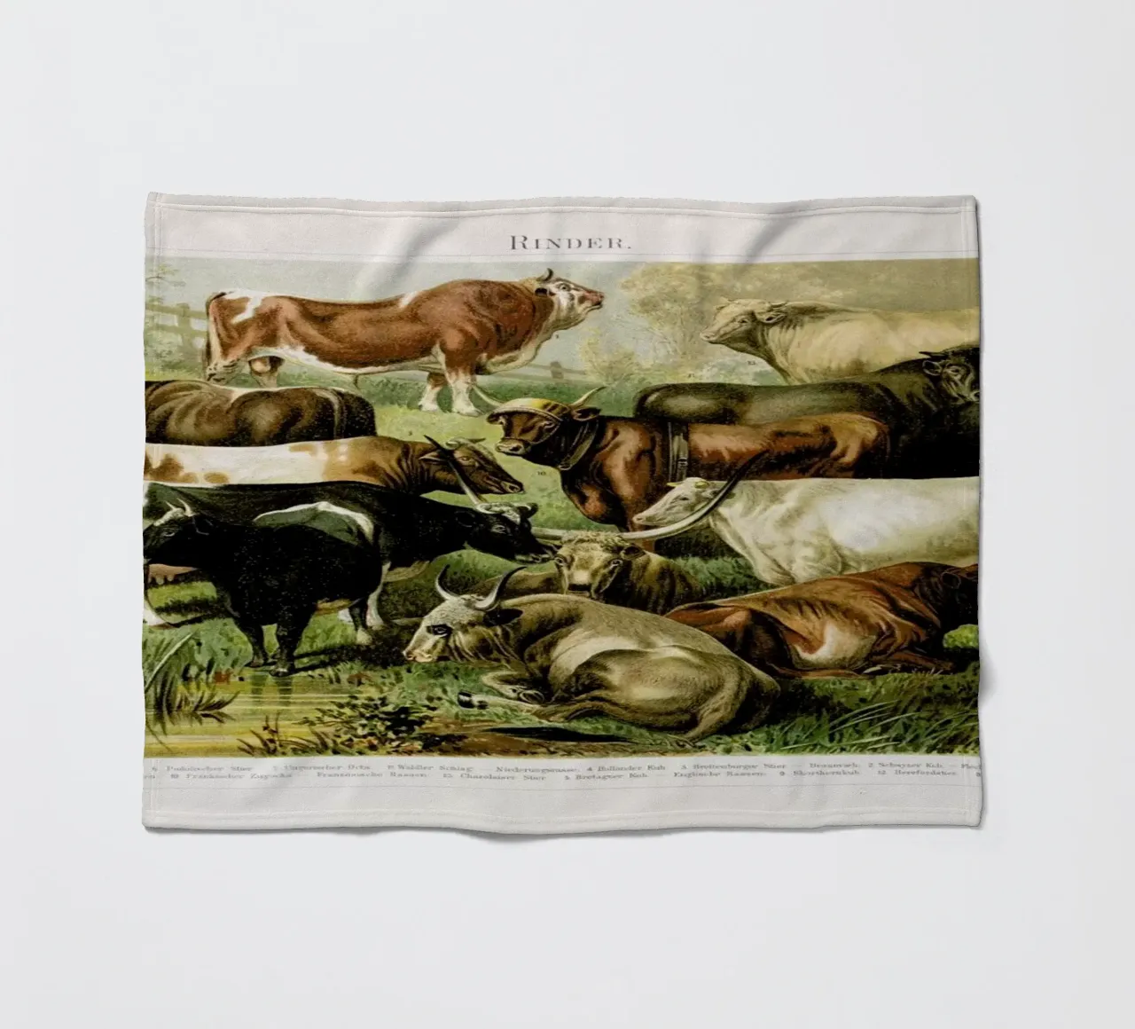 Herd Fleecedecke von Flora & Fauna