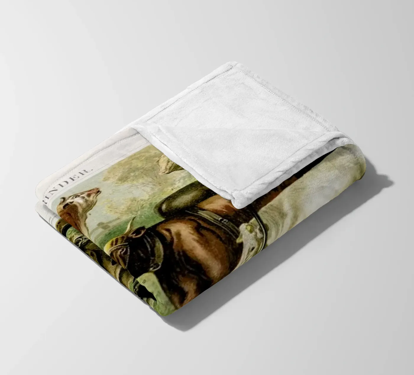 Herd plaid polaire de Flora & Fauna