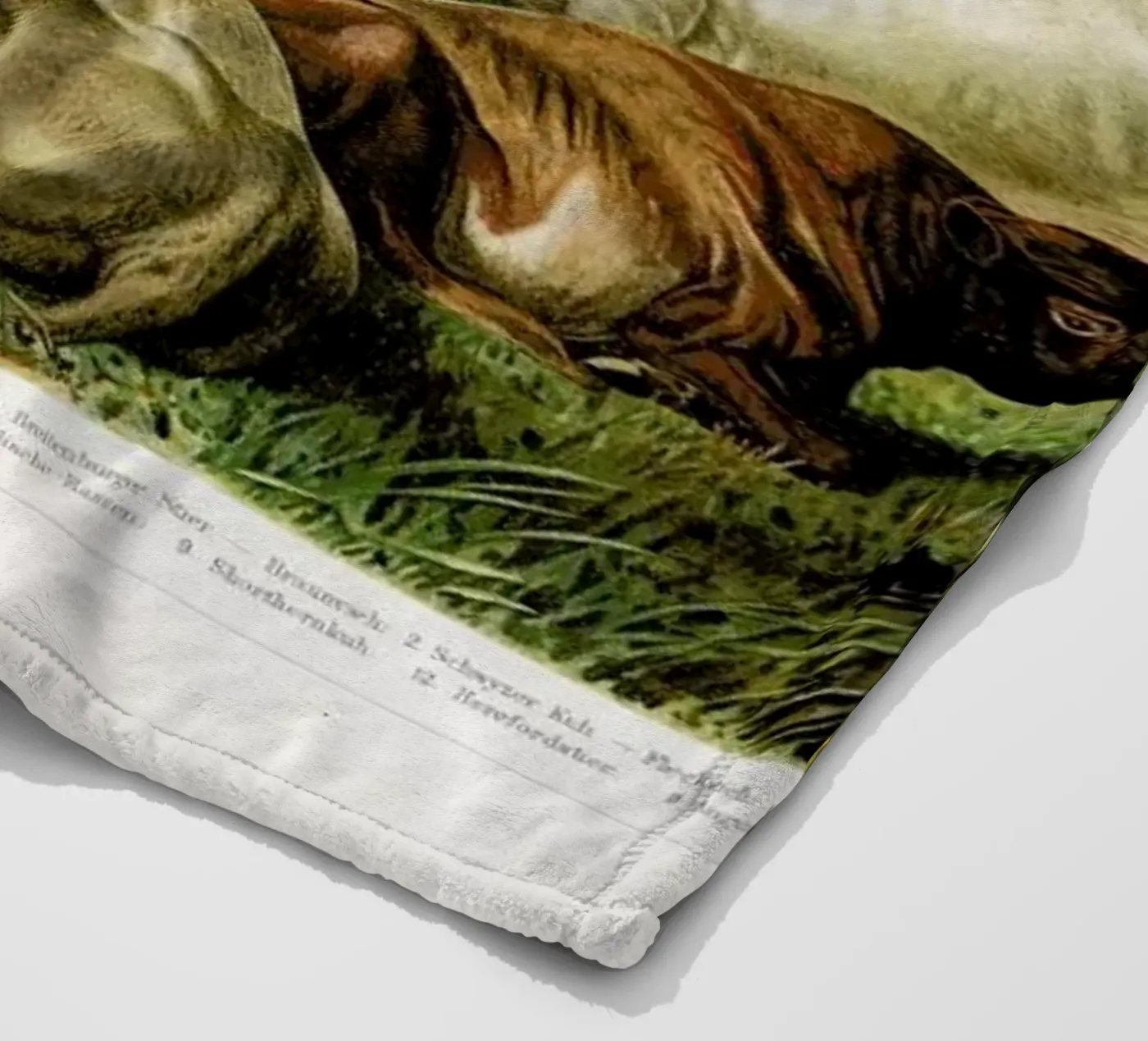 Herd plaid polaire de Flora & Fauna