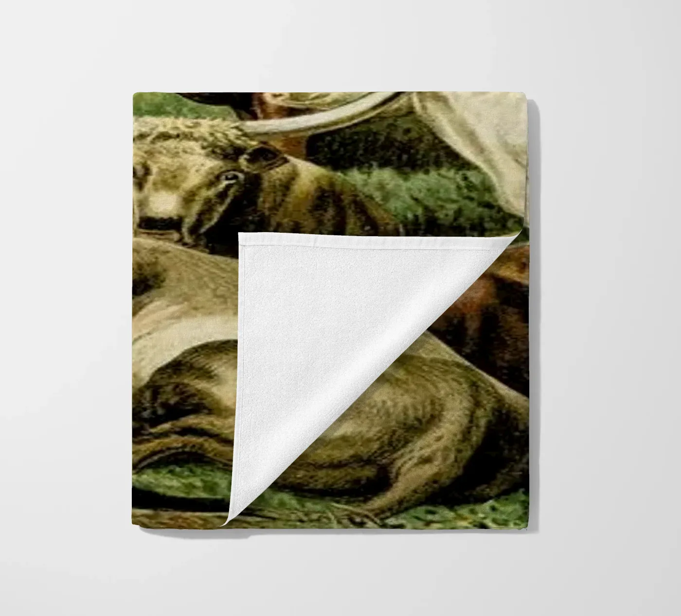 Herd beach towel by Flora & Fauna