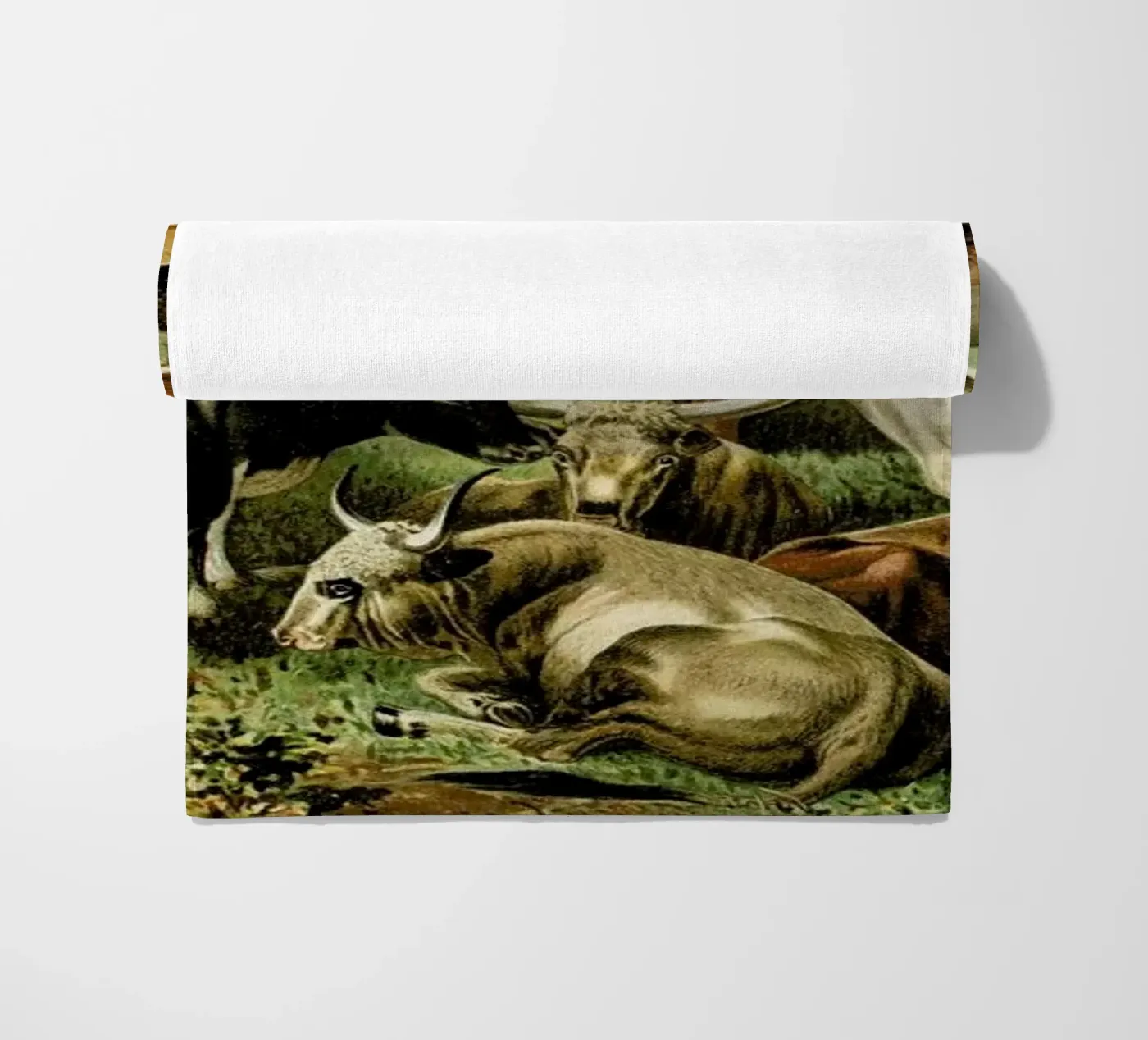Herd beach towel by Flora & Fauna
