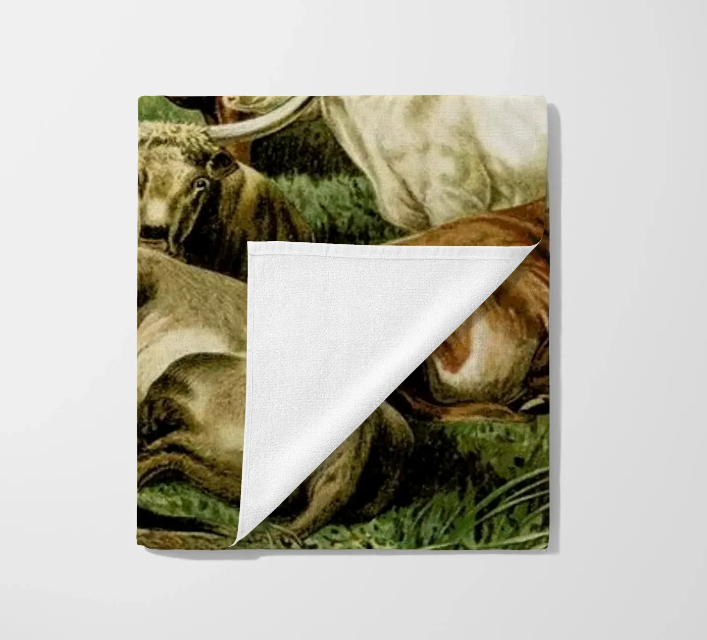 Herd beach towel by Flora & Fauna