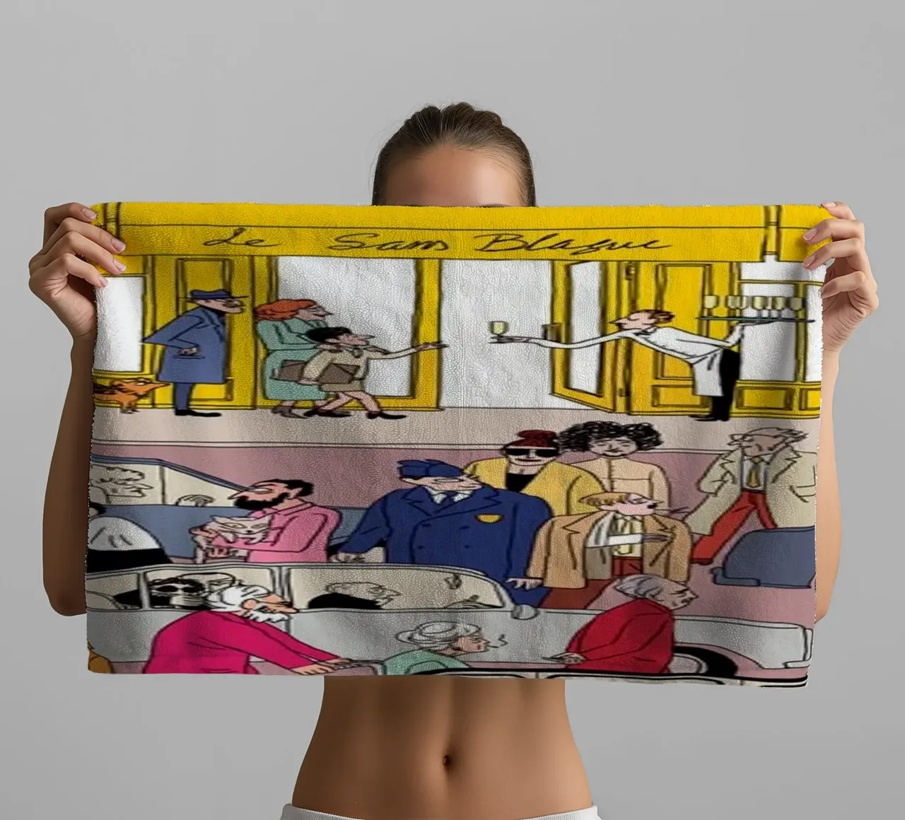 Ideas para los despachos franceses en 2022 toalla de baño de MIa_Dispath