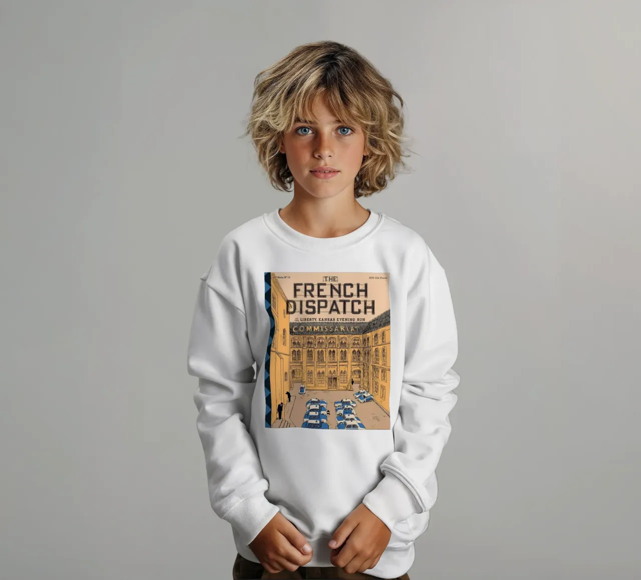 Dispatch Magazine Commissariat francés sudadera para niño de MIa_Dispath