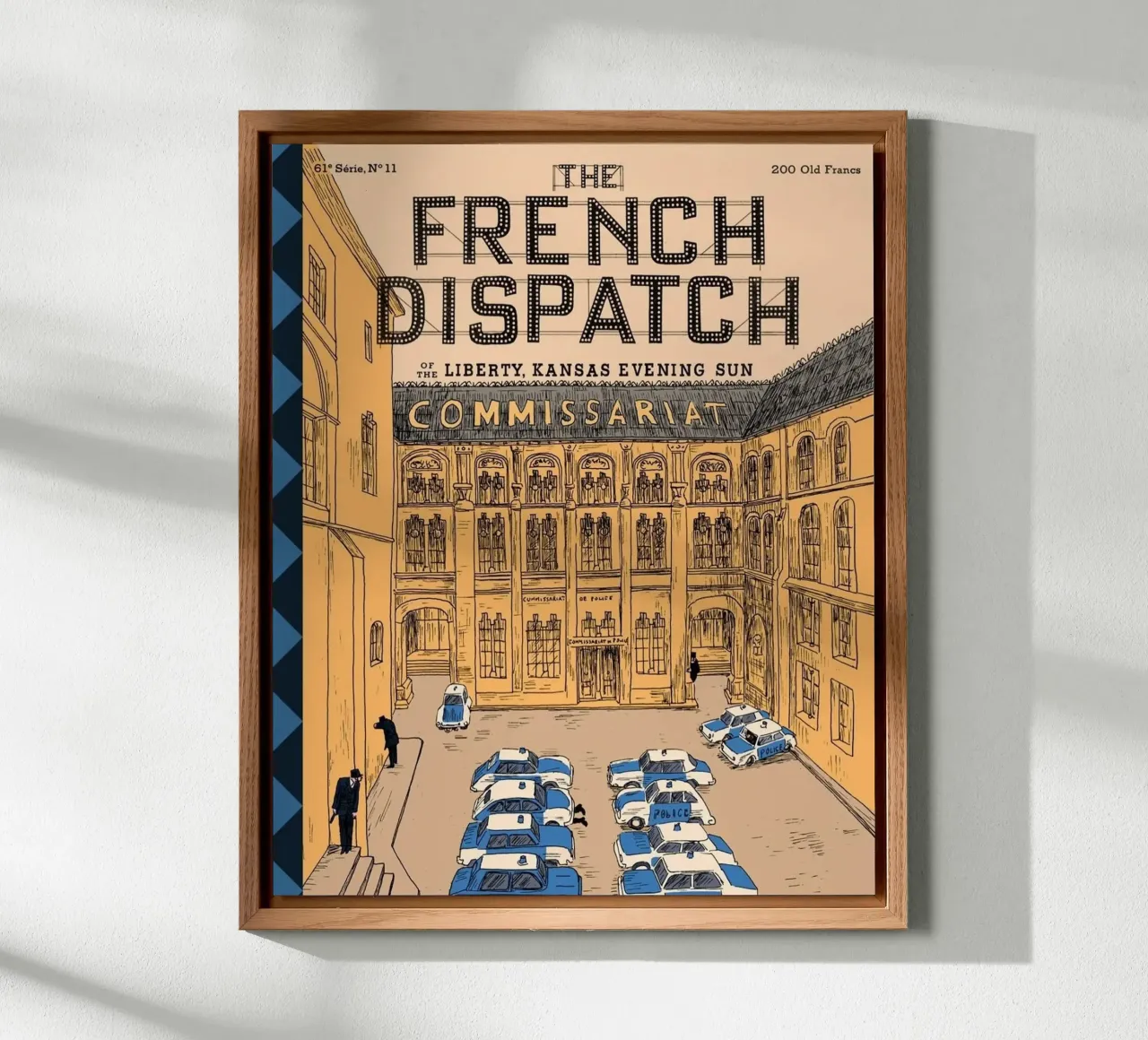Dispatch Magazine Commissariat francés aluminio dibond de MIa_Dispath