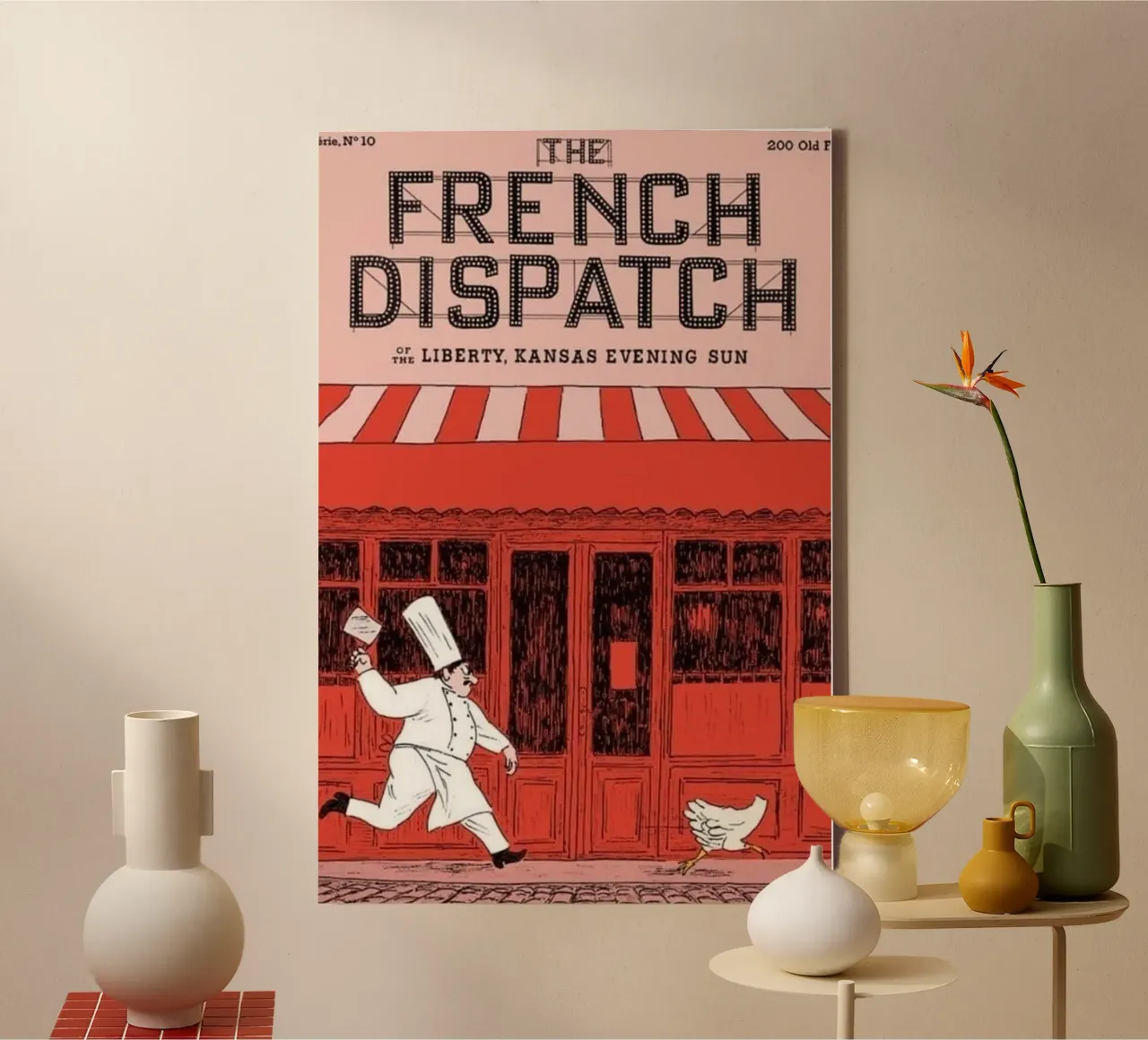 Liberty Kansas Evening Sun (2021) Franch Dispatch canvas with Floater frame by MIa_Dispath