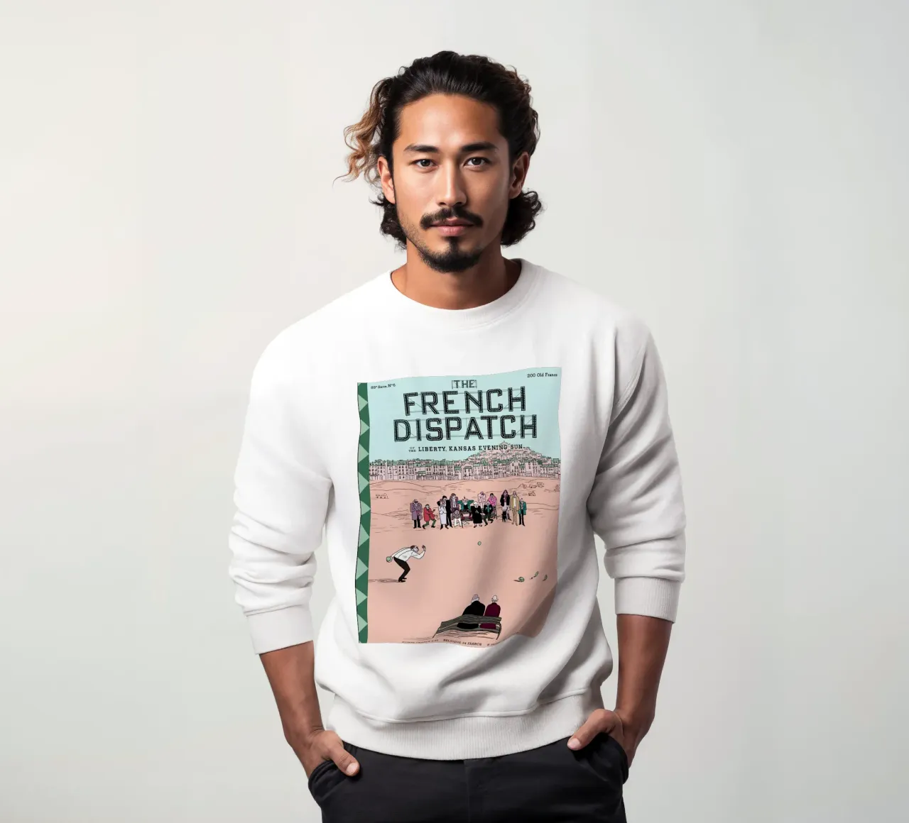 Copertine di French Dispatch dai titoli di coda felpa da MIa_Dispath