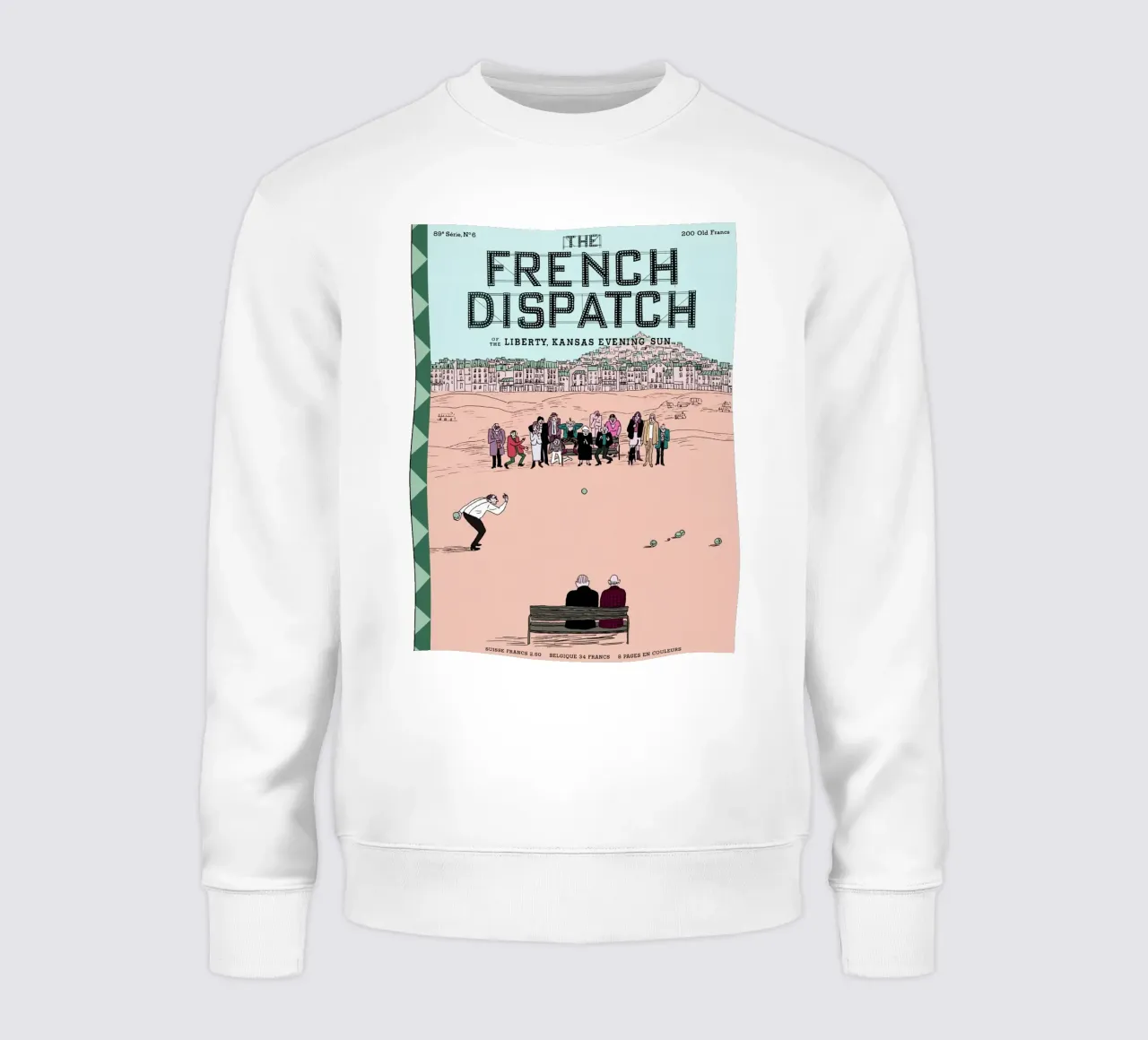 Copertine di French Dispatch dai titoli di coda felpa da MIa_Dispath