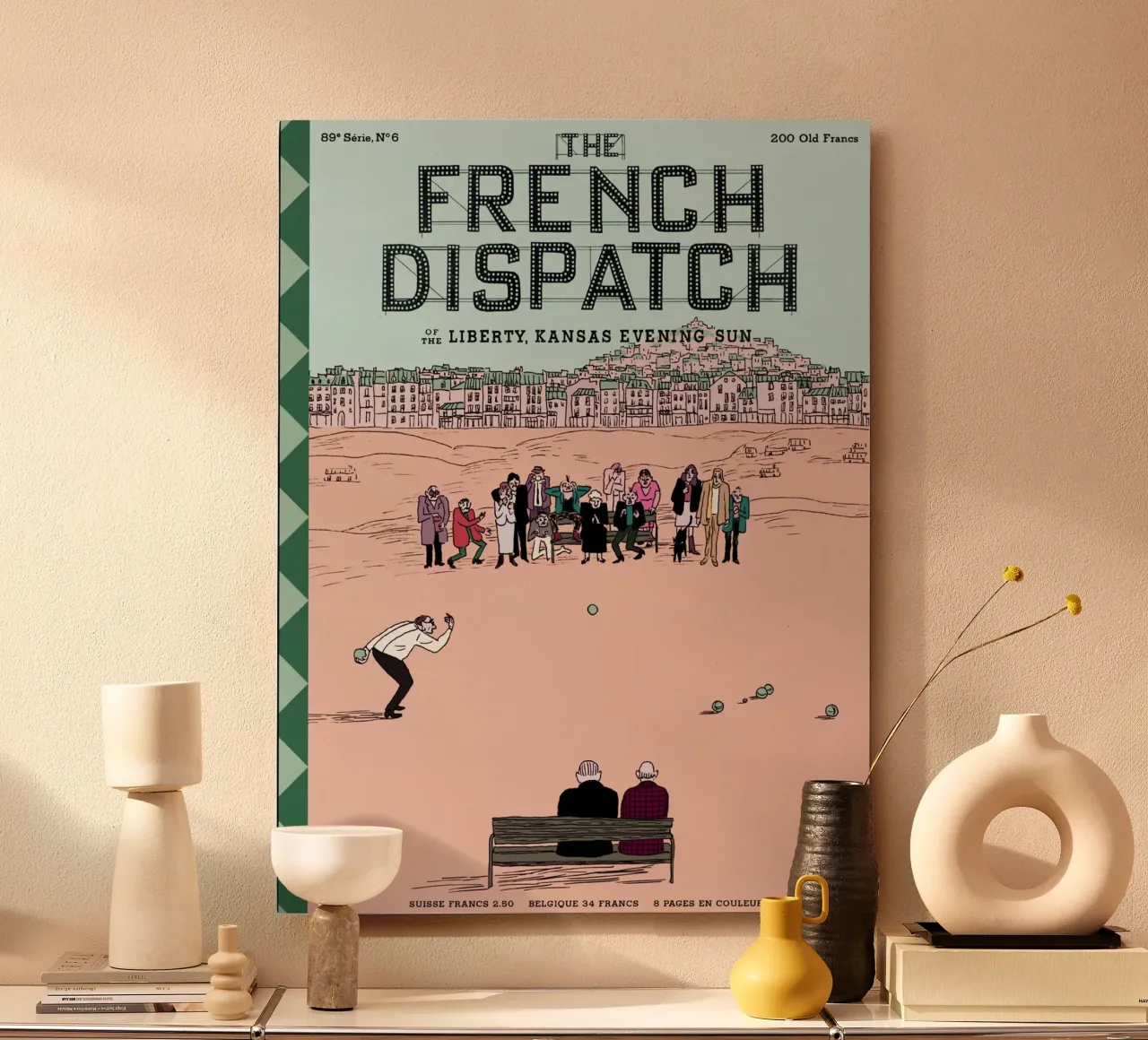 Copertine di French Dispatch dai titoli di coda alluminio dibond da MIa_Dispath