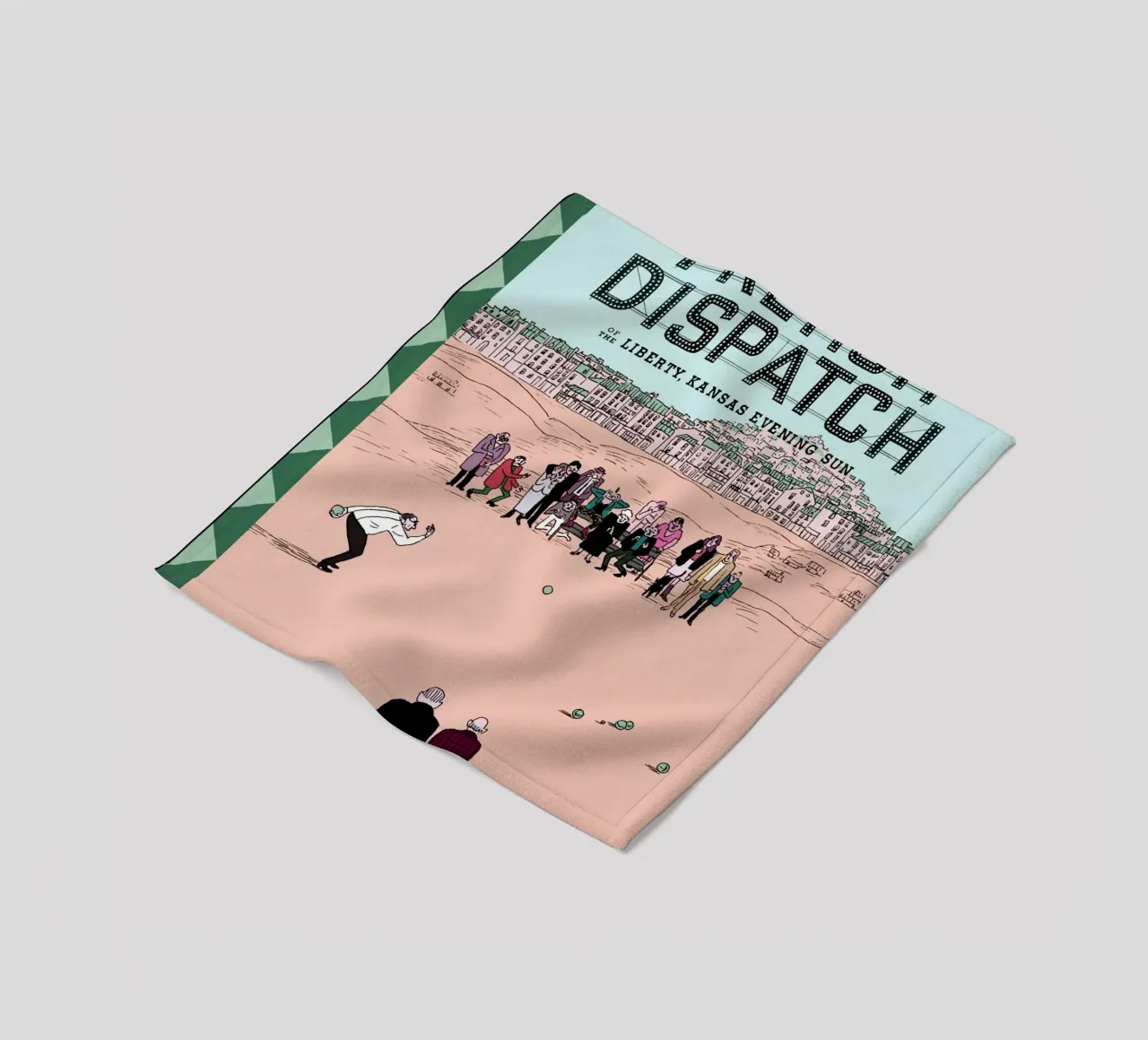 Copertine di French Dispatch dai titoli di coda coperta in pile da MIa_Dispath