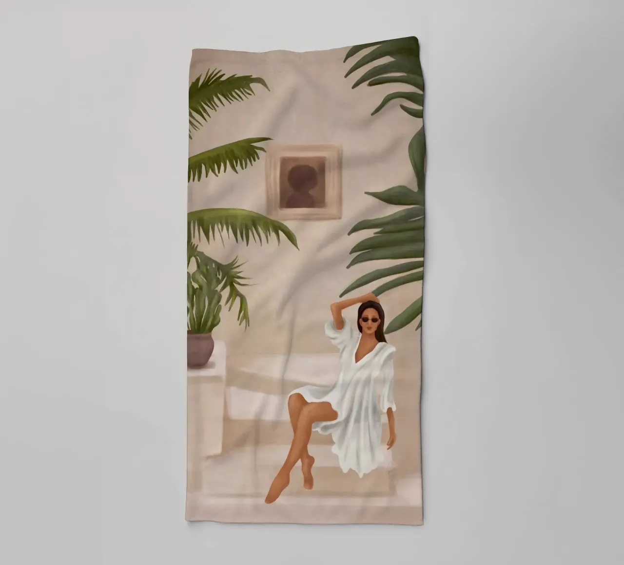 Graceful Resting II asciugamano da bagno da cityart