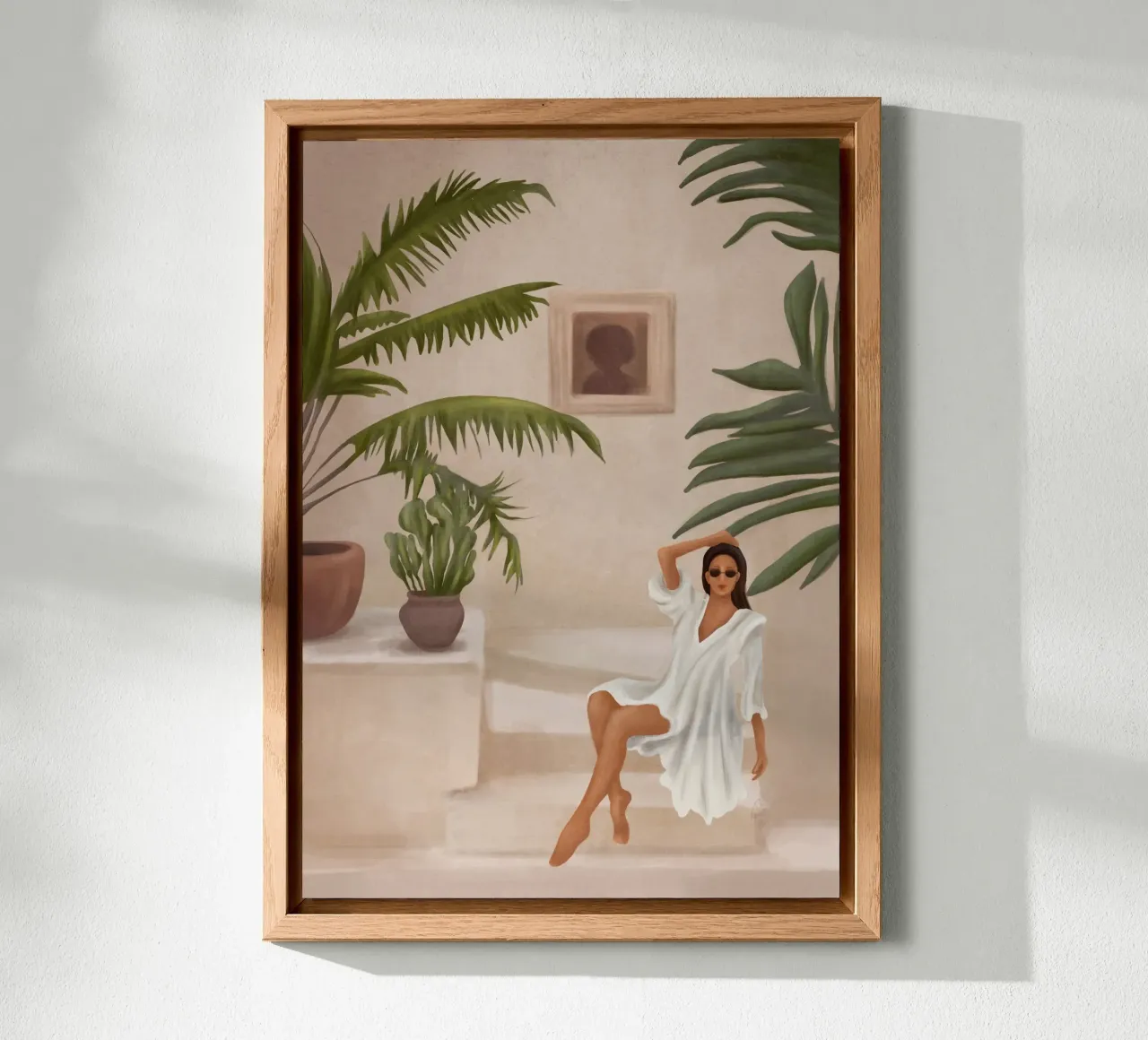 Graceful Resting II alu-dibond by cityart