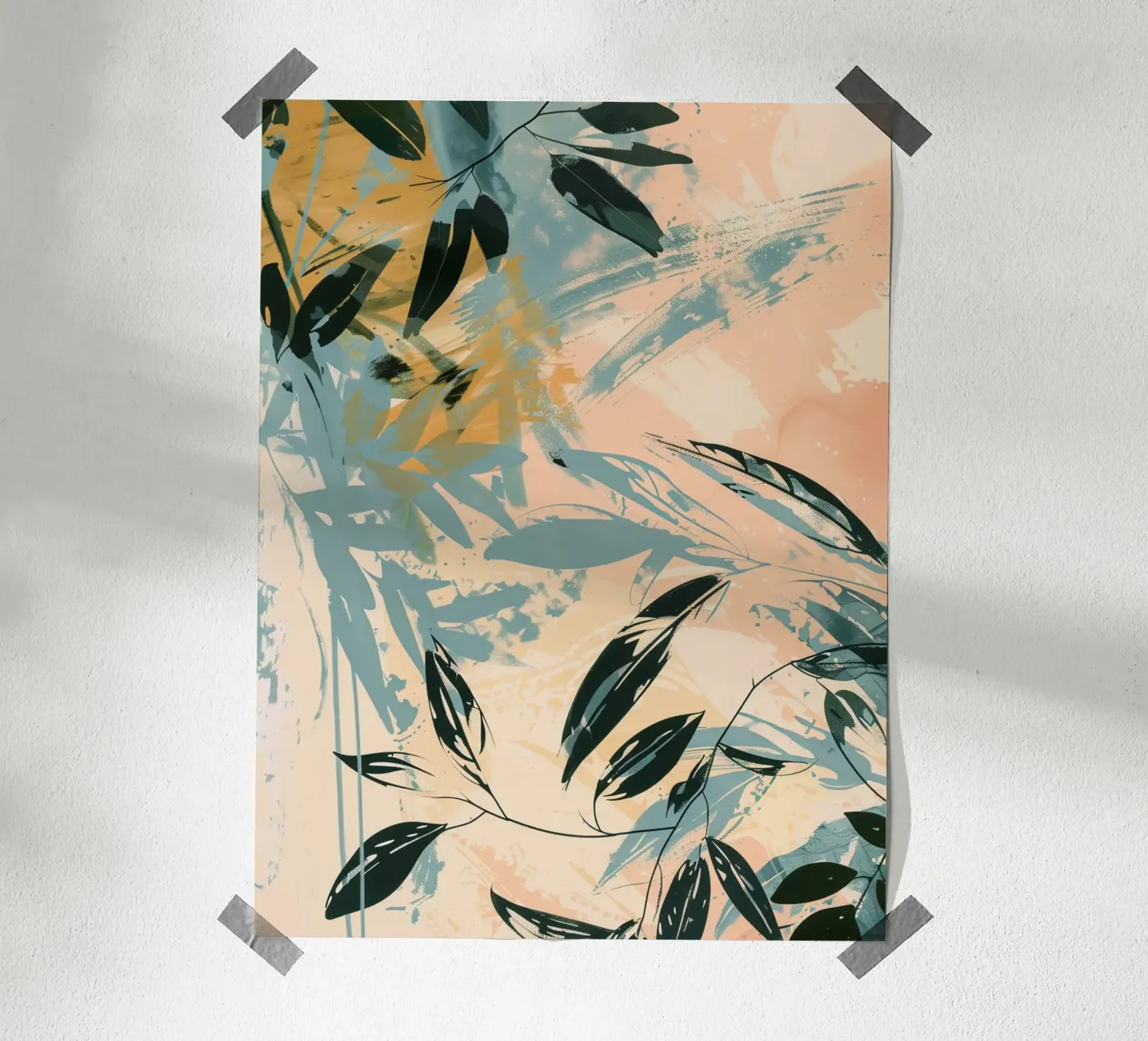 Leaves Tropical A poster da Mateo