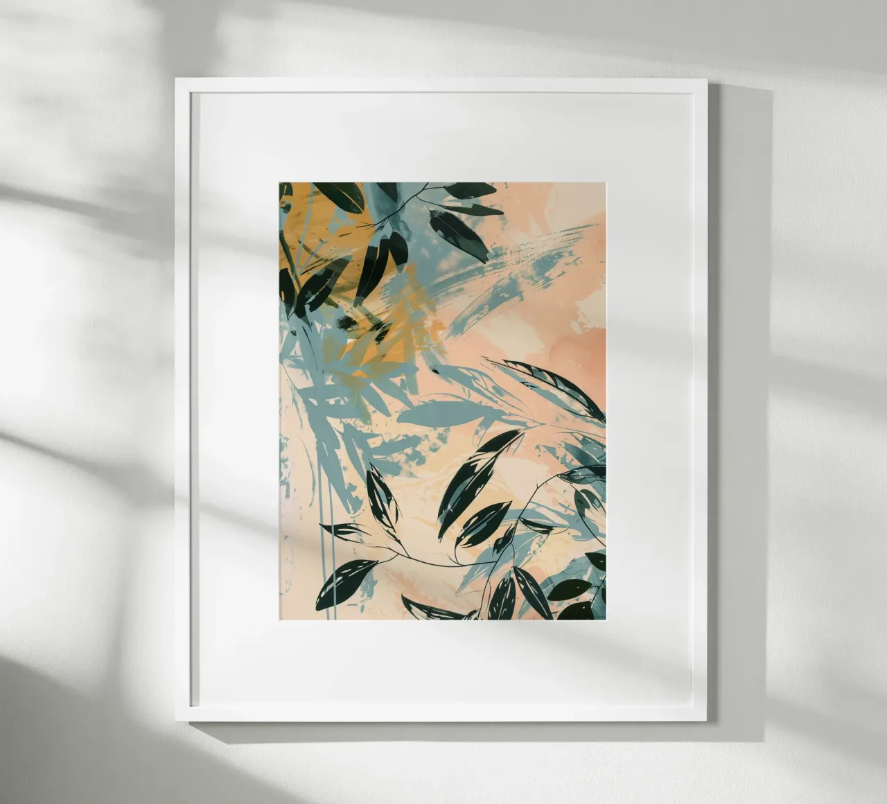 Leaves Tropical A poster de Mateo
