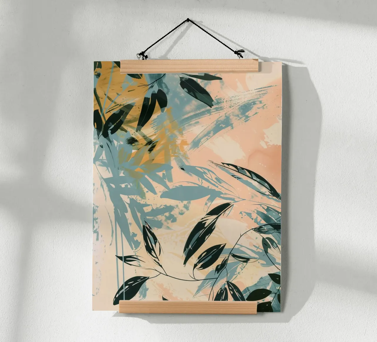Leaves Tropical A poster de Mateo